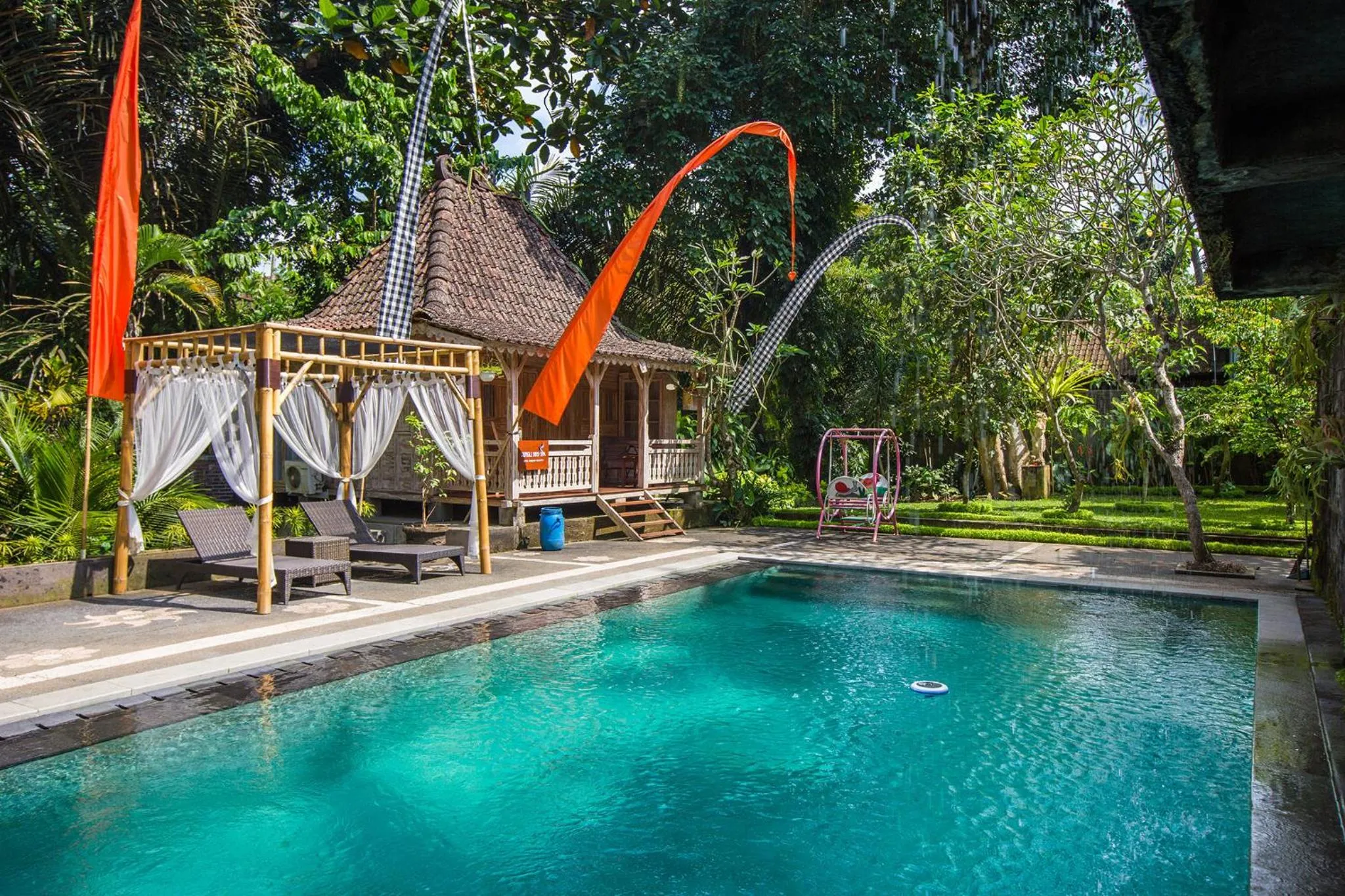 Garden in Alas Petulu Villa Resort and Spa