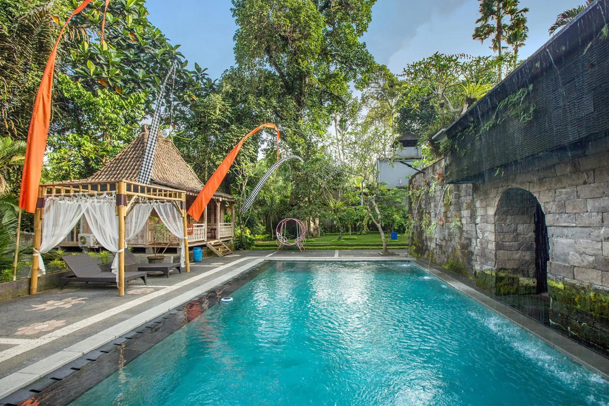 Garden in Alas Petulu Villa Resort and Spa