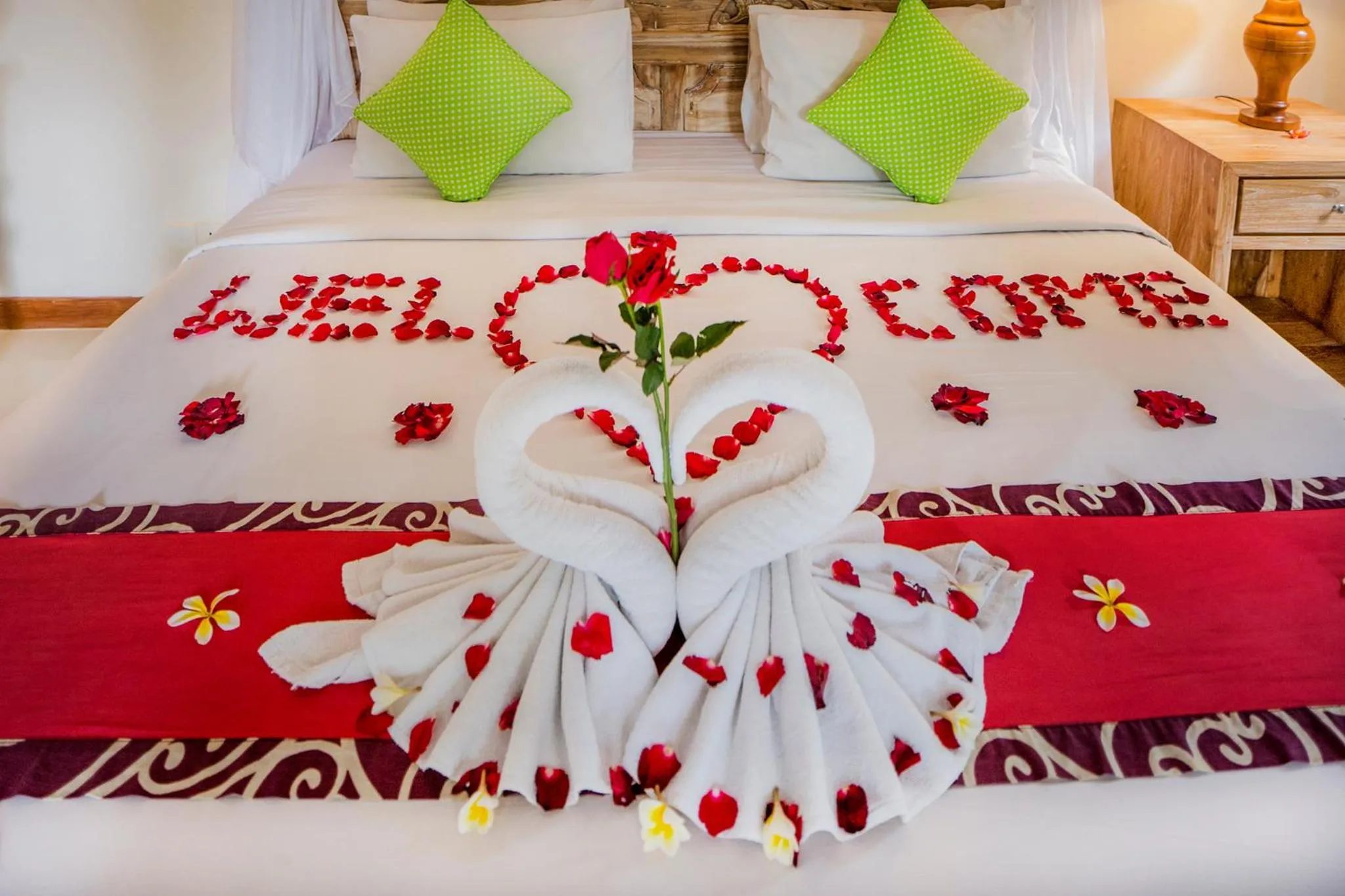 Bed in Alas Petulu Villa Resort and Spa