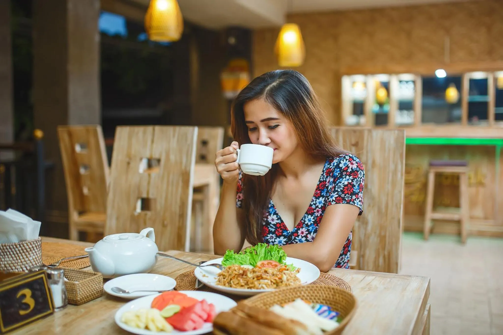 Restaurant/places to eat in Alas Petulu Villa Resort and Spa