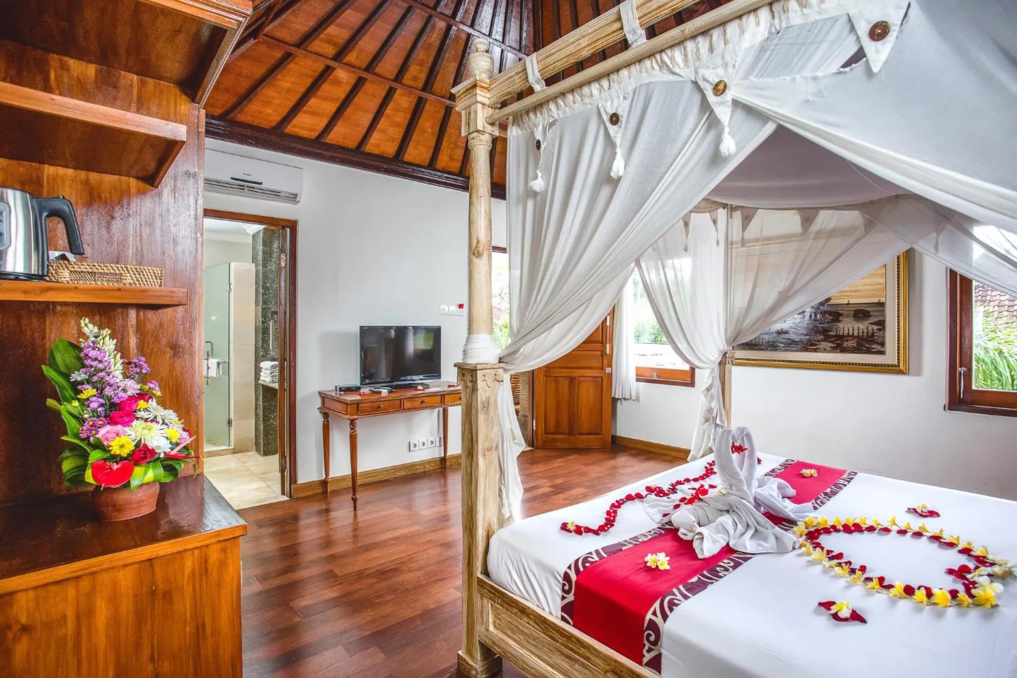 Bedroom, Bed in Alas Petulu Villa Resort and Spa