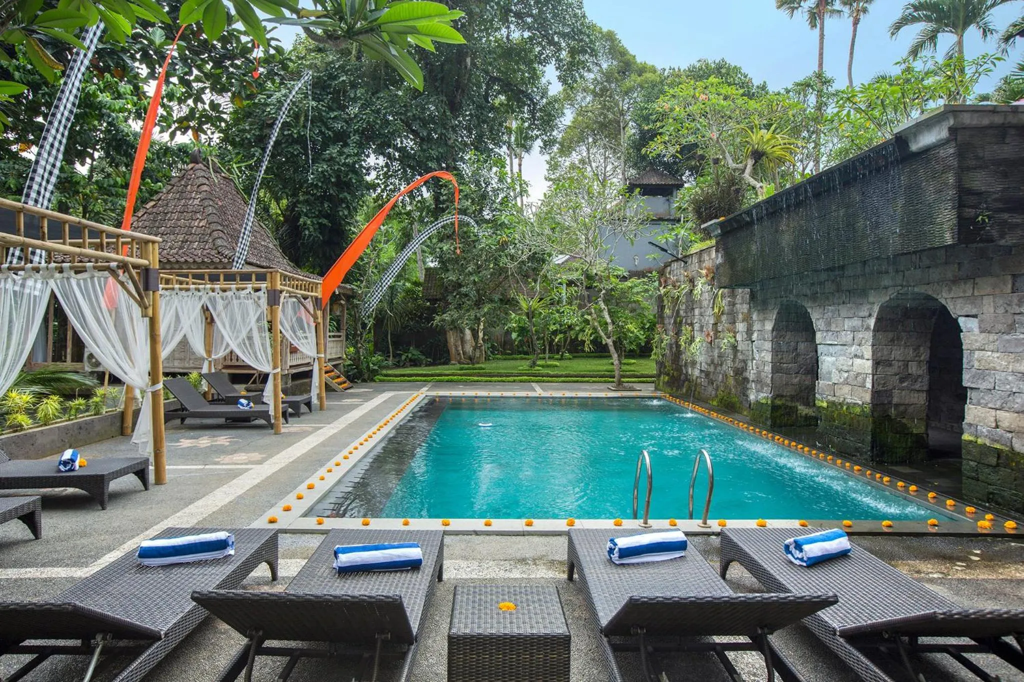 Patio in Alas Petulu Villa Resort and Spa