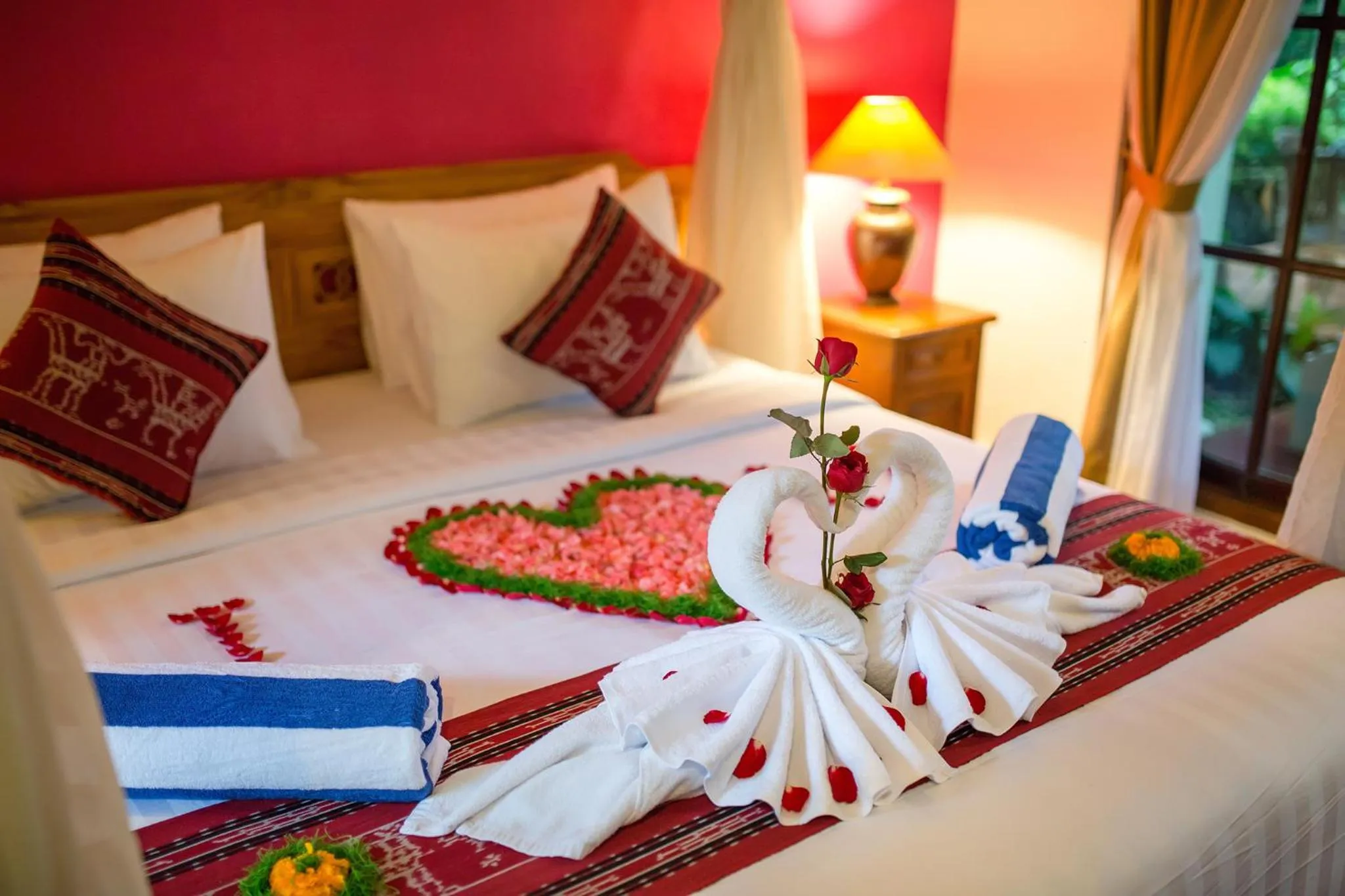 Bed in Alas Petulu Villa Resort and Spa