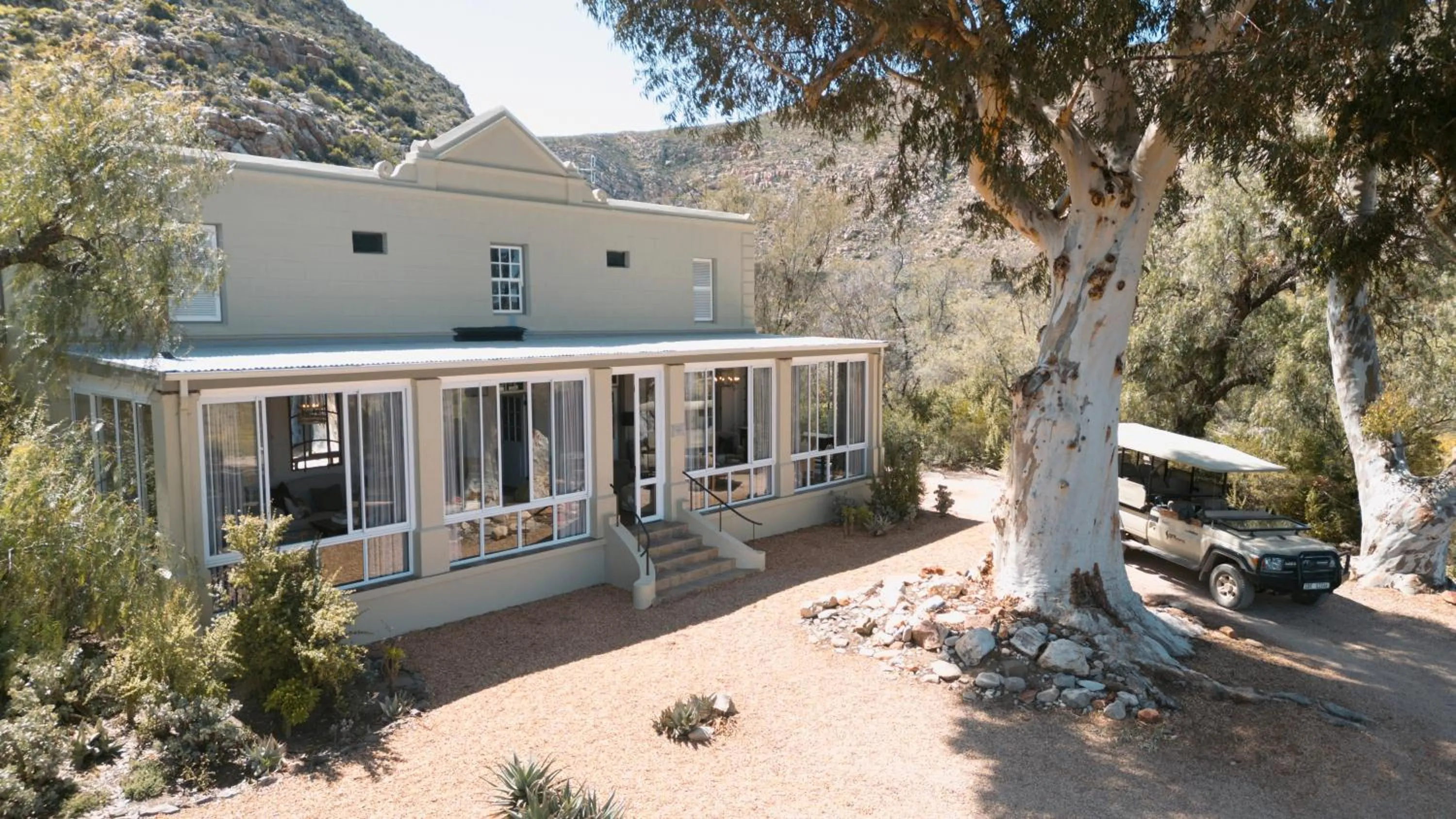 Property building in Sanbona Wildlife Reserve