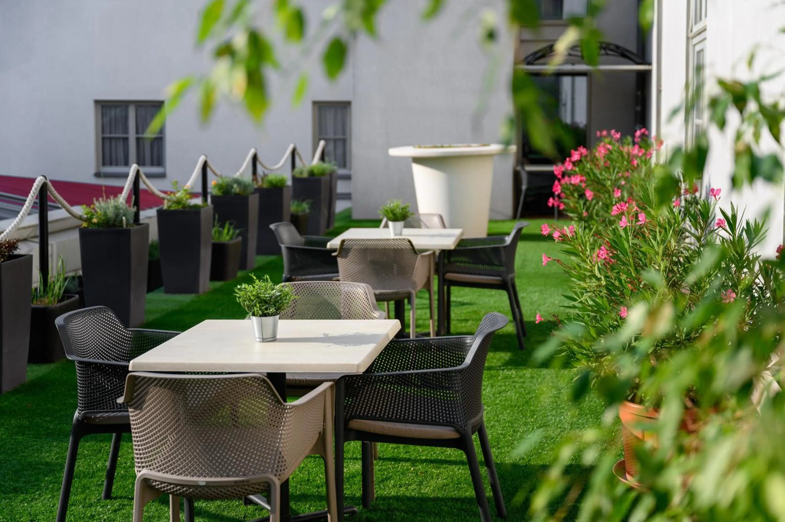Balcony/Terrace in Mercure Szekesfehervar Magyar Kiraly