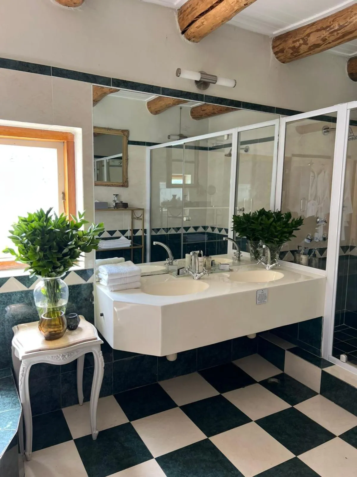 Bathroom in Grande Roche Hotel