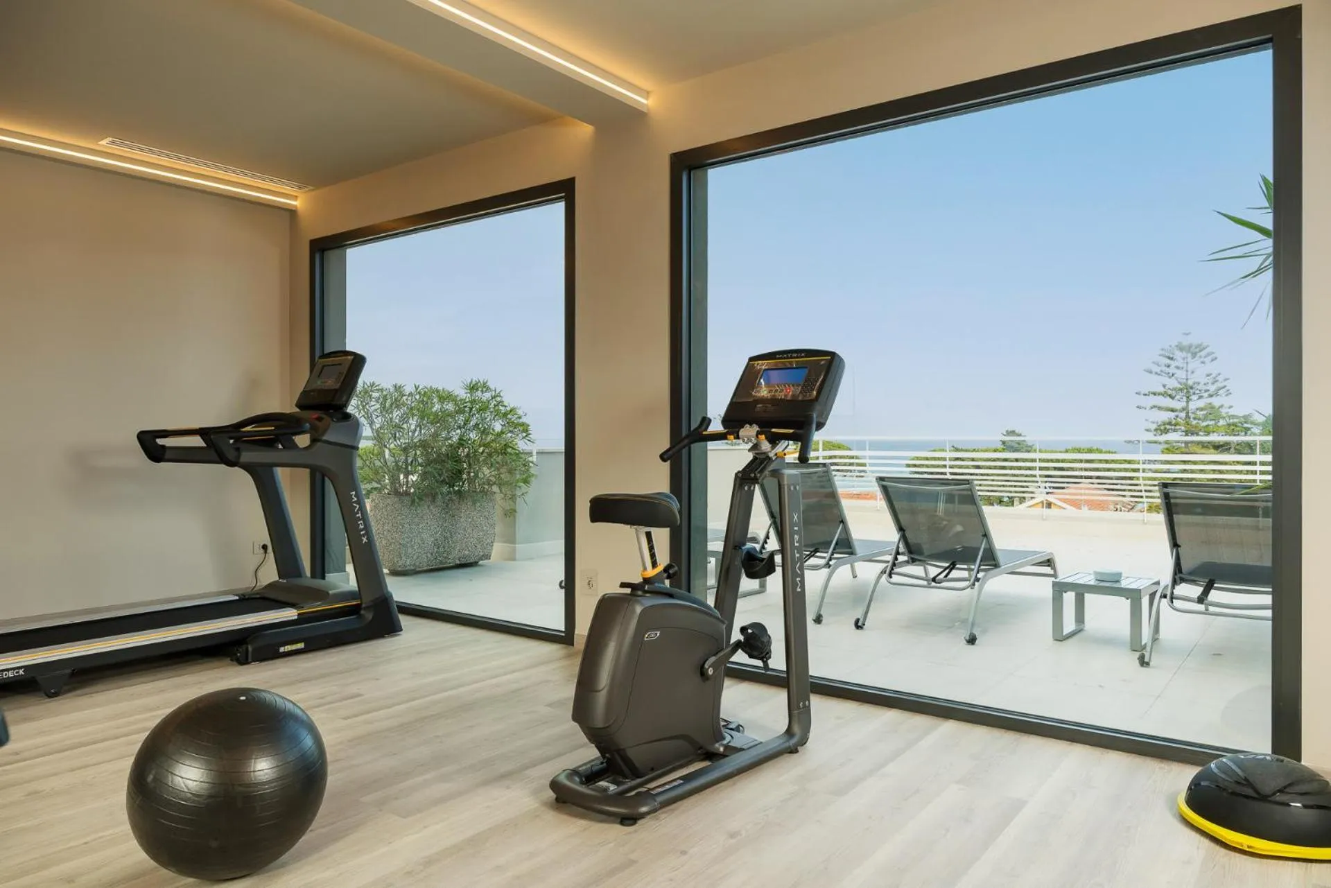 Fitness centre/facilities in Corallo Wellness Hotel