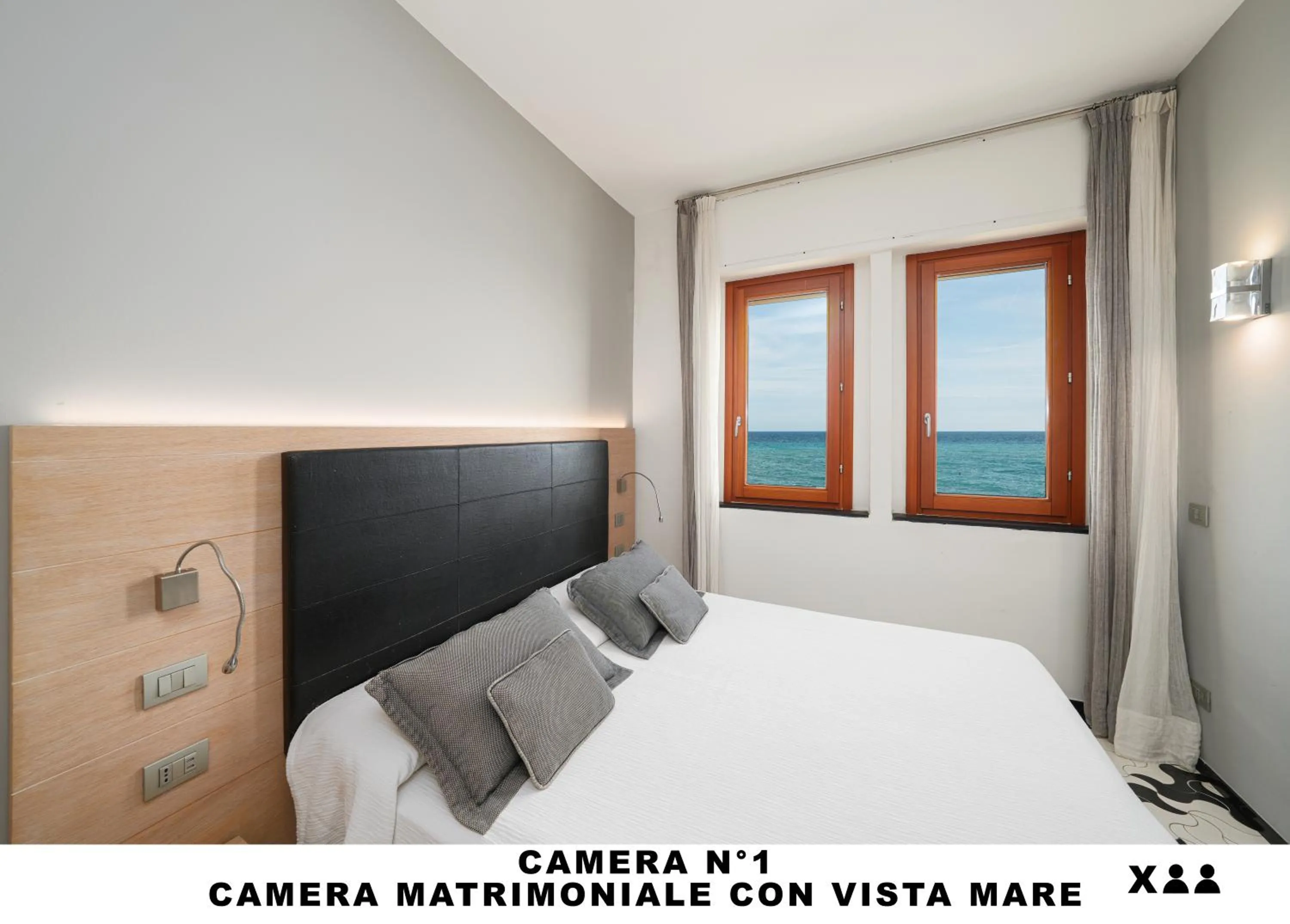 Bed in Affittacamere Lo Scoglio (Guesthouse)
