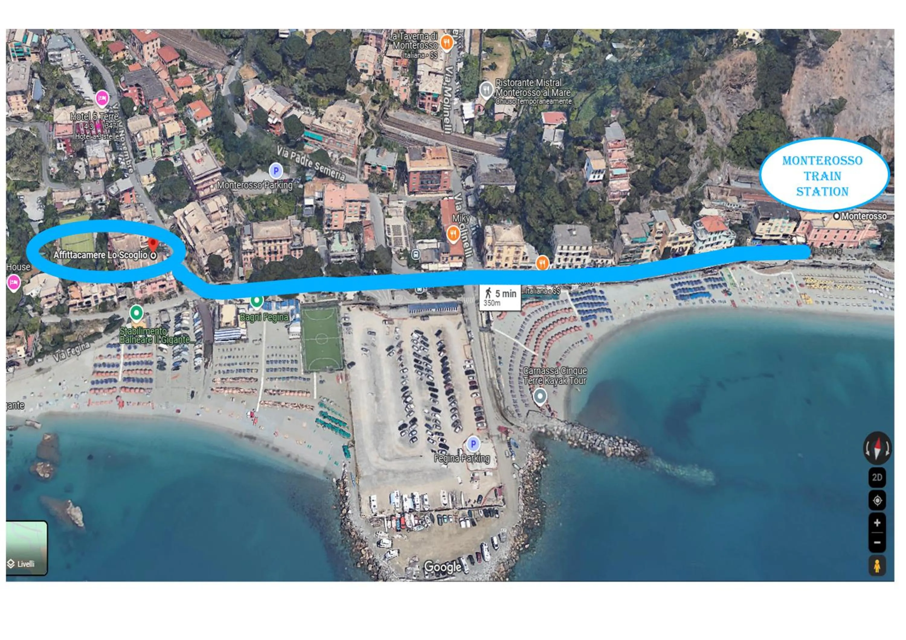 Bird's eye view in Affittacamere Lo Scoglio (Guesthouse)