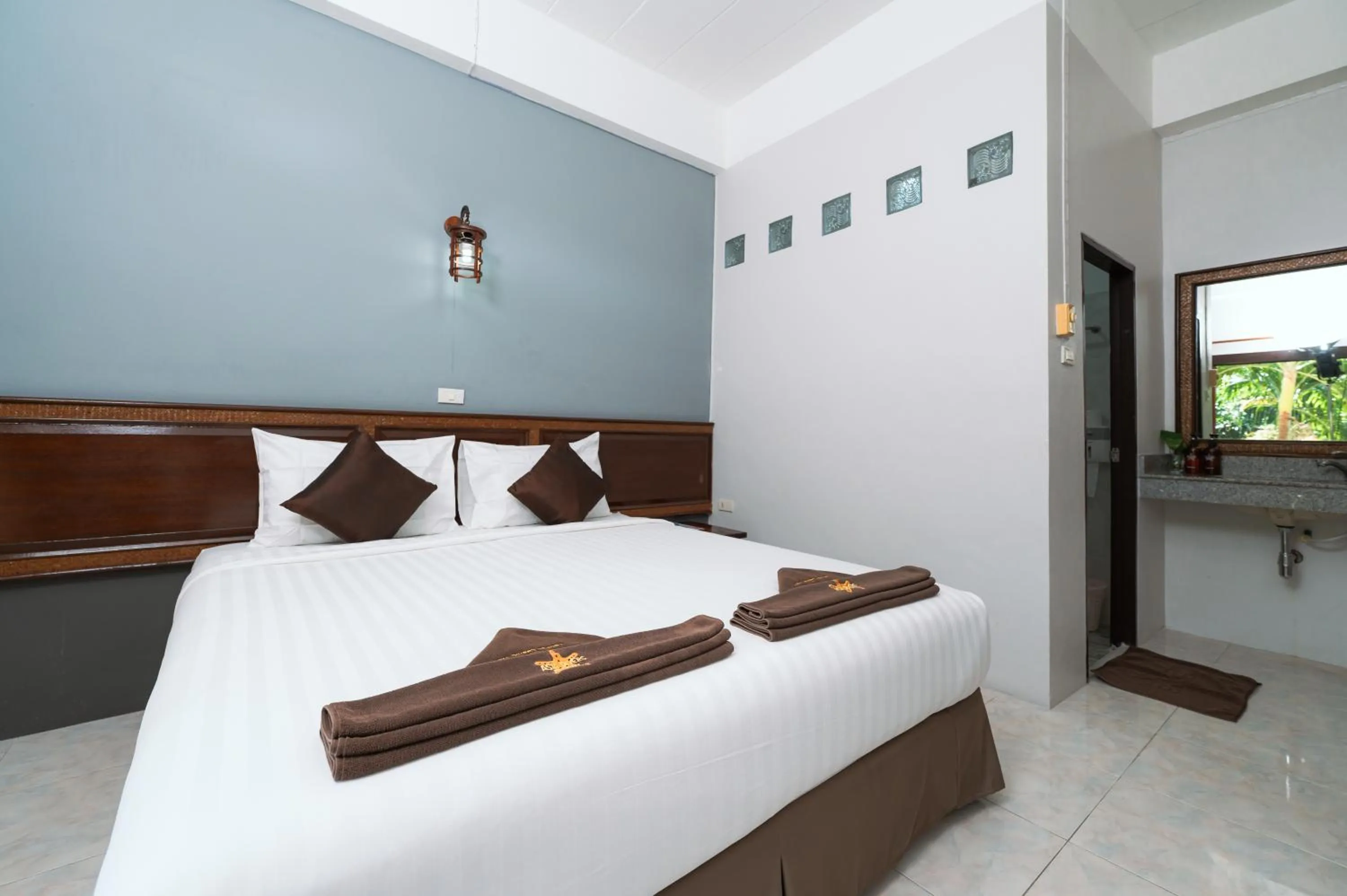 Bed in Asia Divers Resort