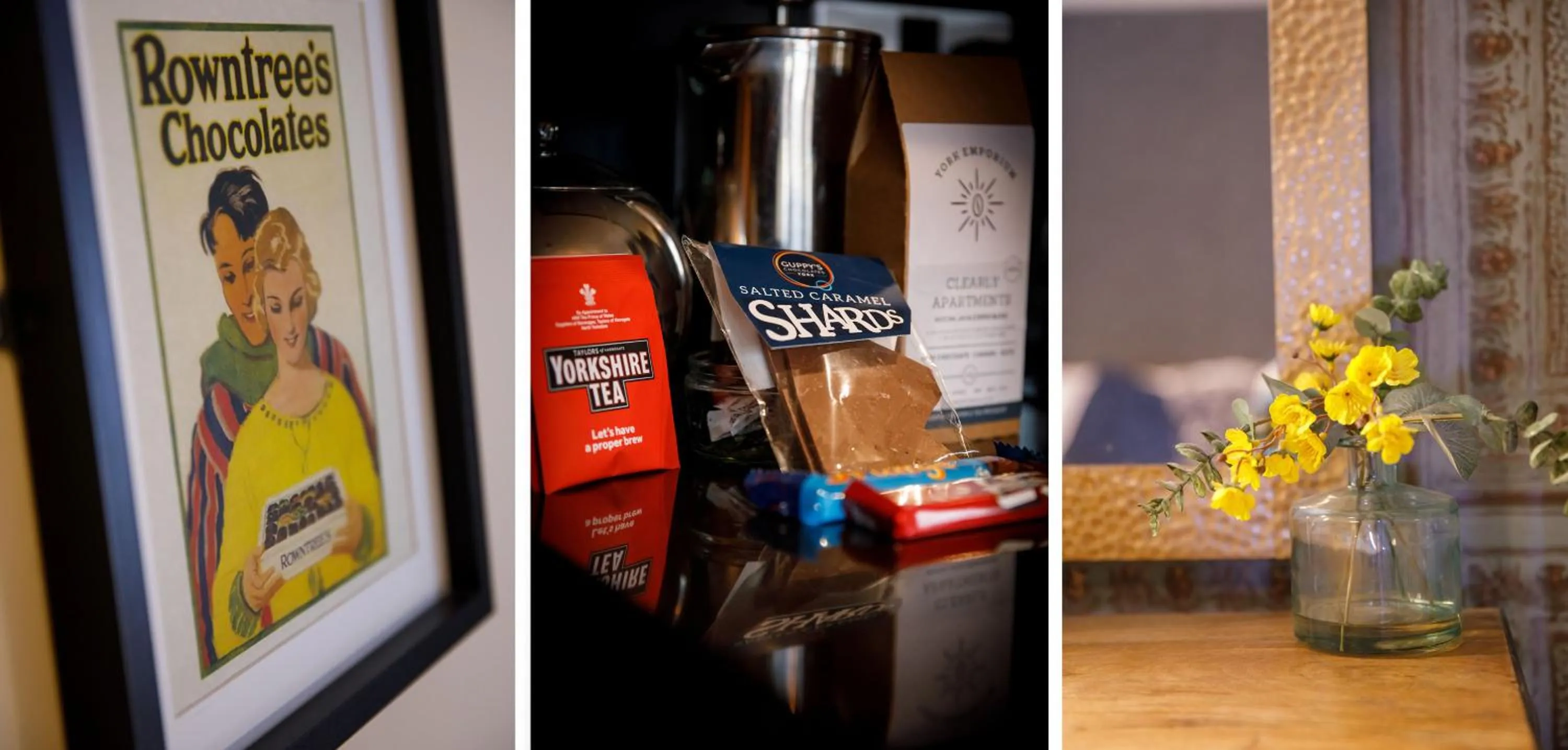 Decorative detail in Clearly Apartments Bootham York