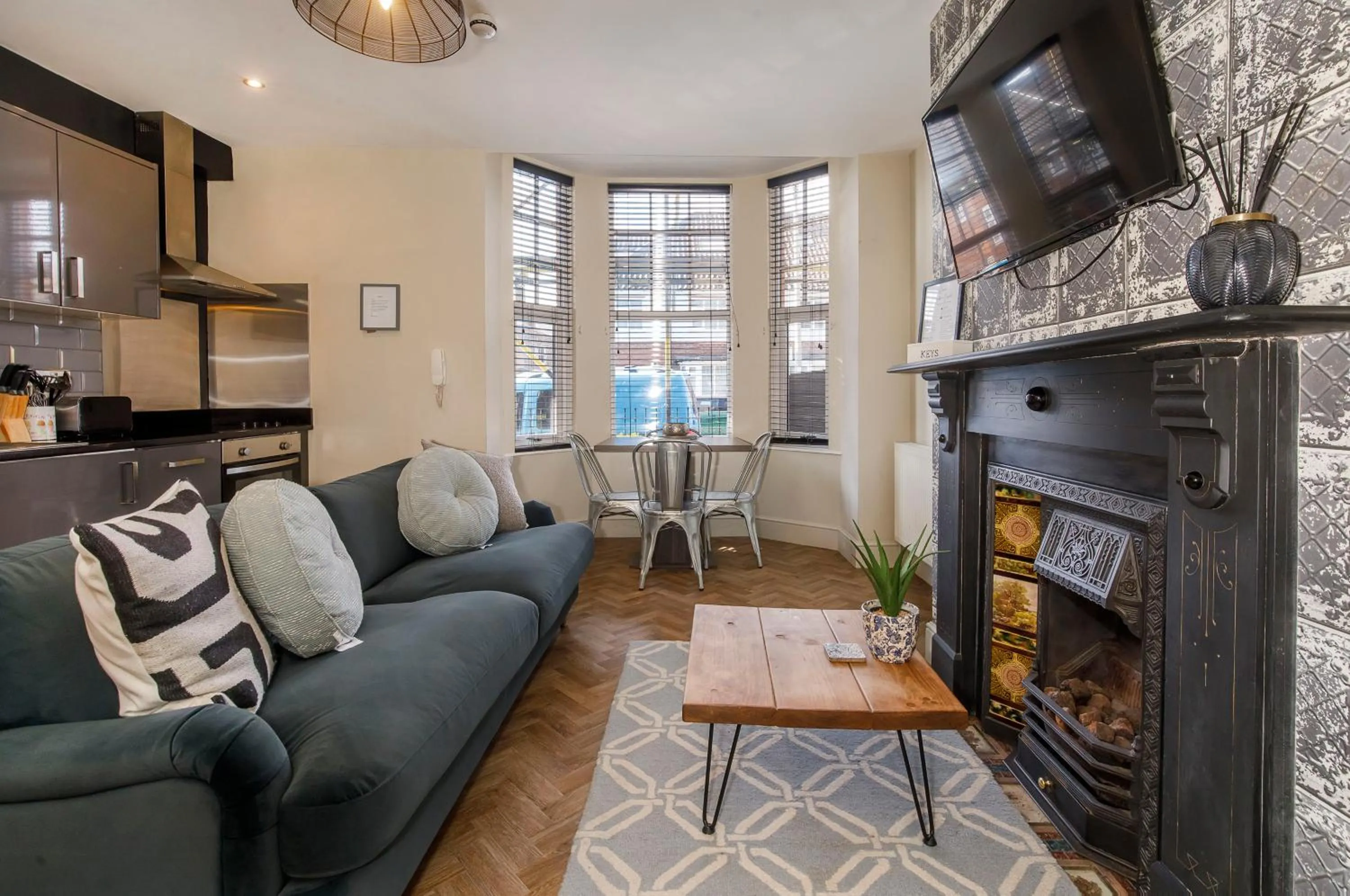 Living room in Clearly Apartments Bootham York