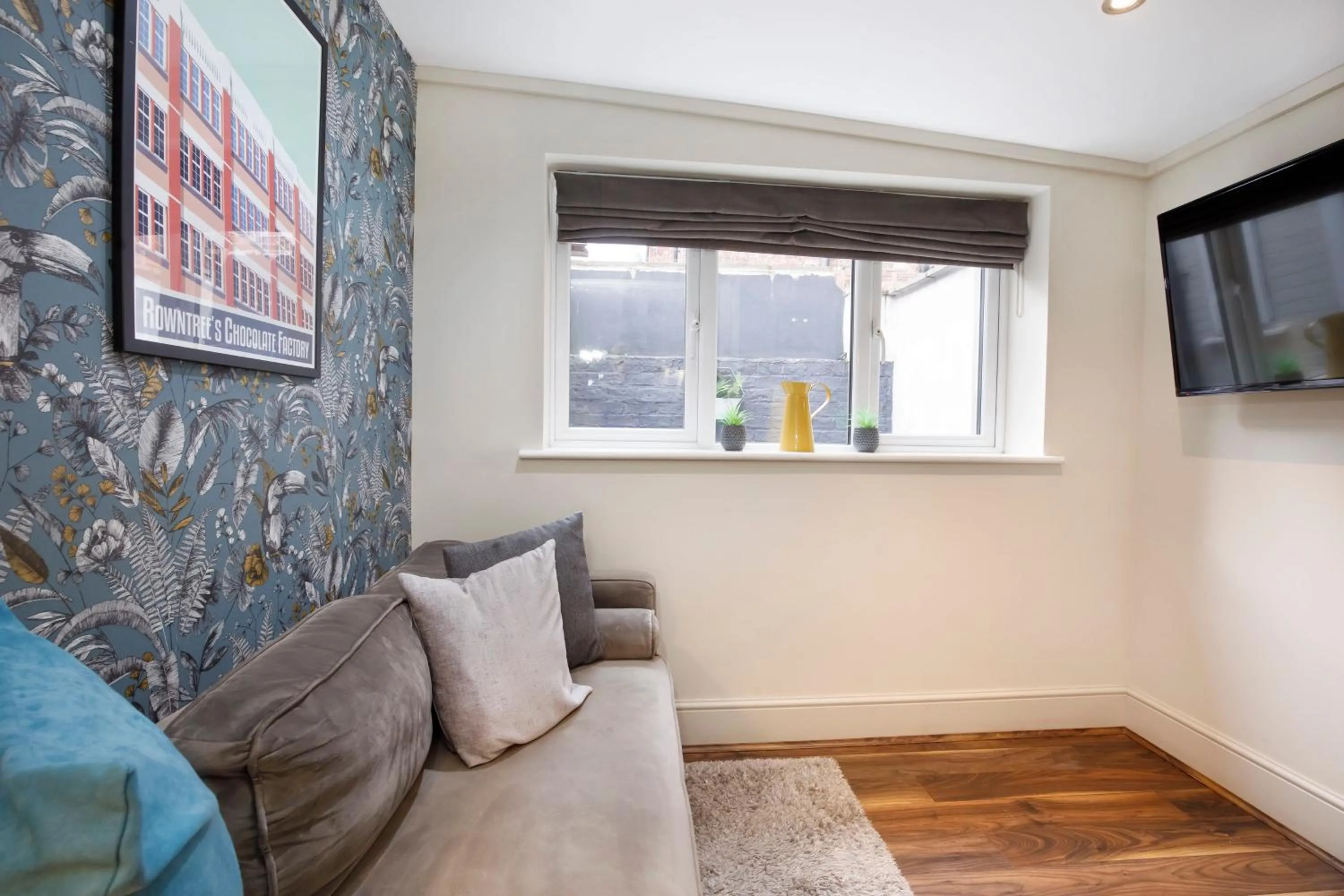 Living room in Clearly Apartments Bootham York