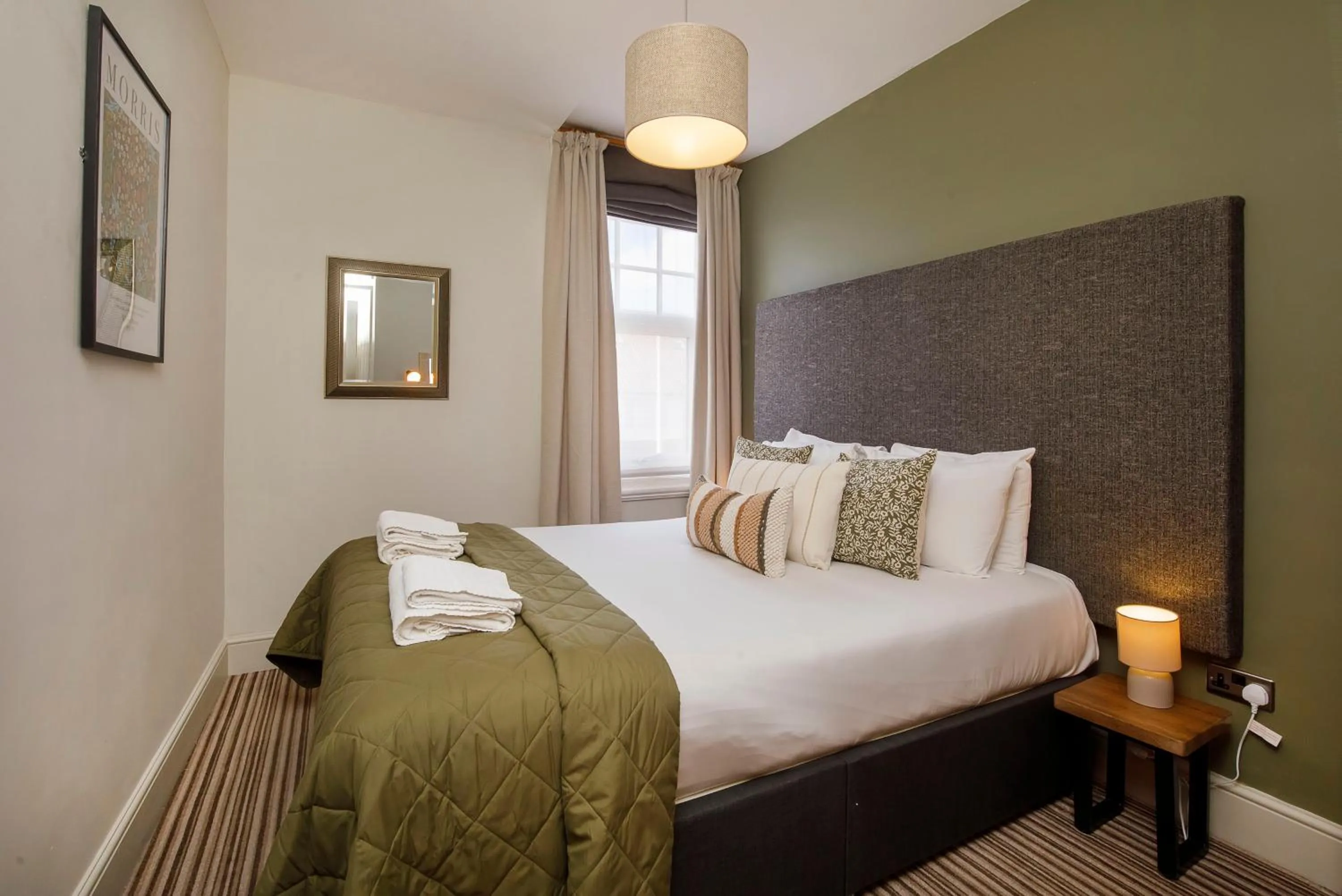 Bedroom, Bed in Clearly Apartments Bootham York