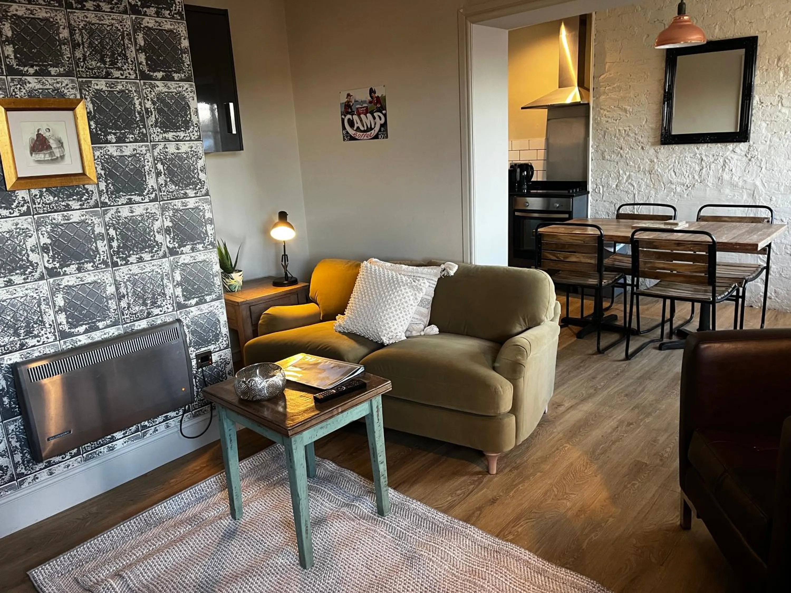 Living room in Clearly Apartments Bootham York