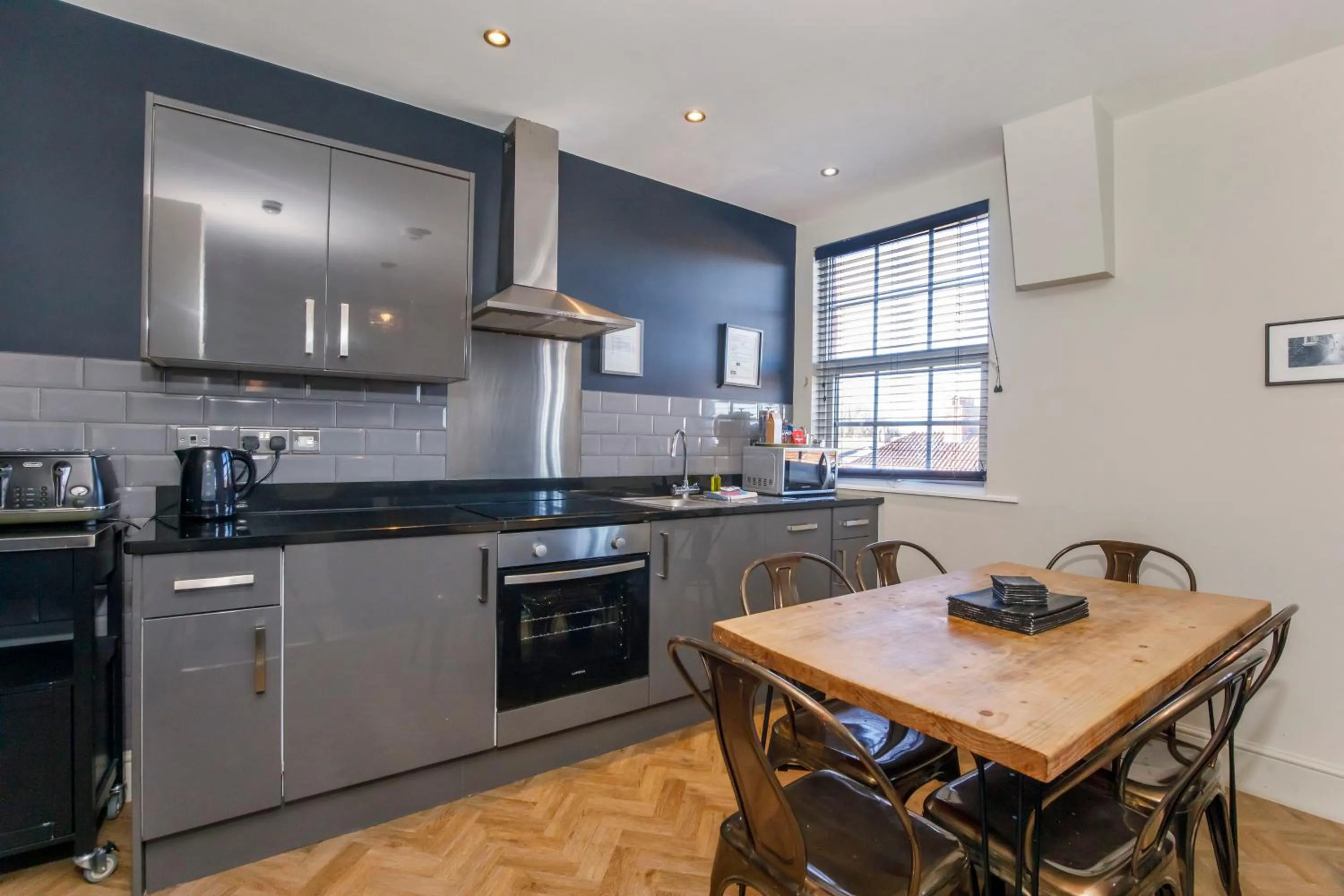 Kitchen or kitchenette in Clearly Apartments Bootham York