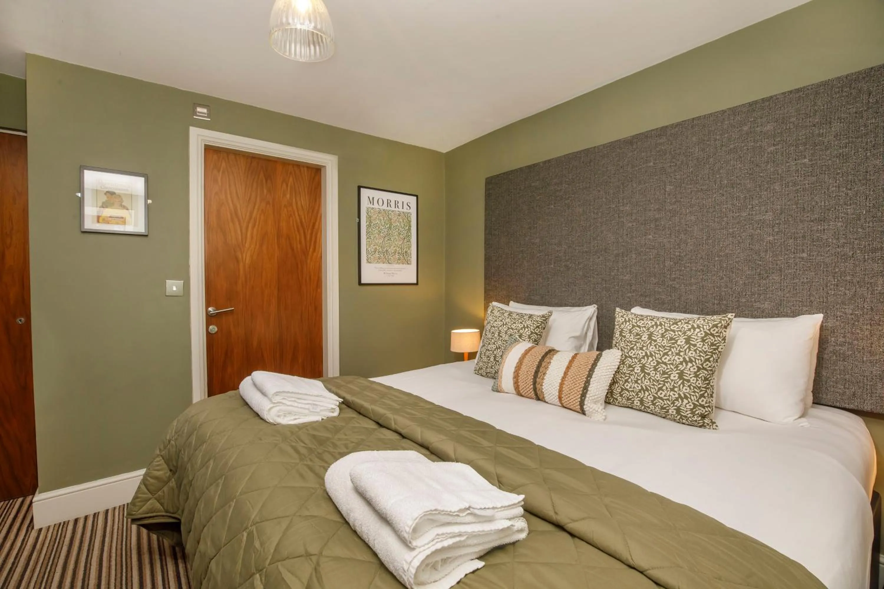 Bedroom, Bed in Clearly Apartments Bootham York