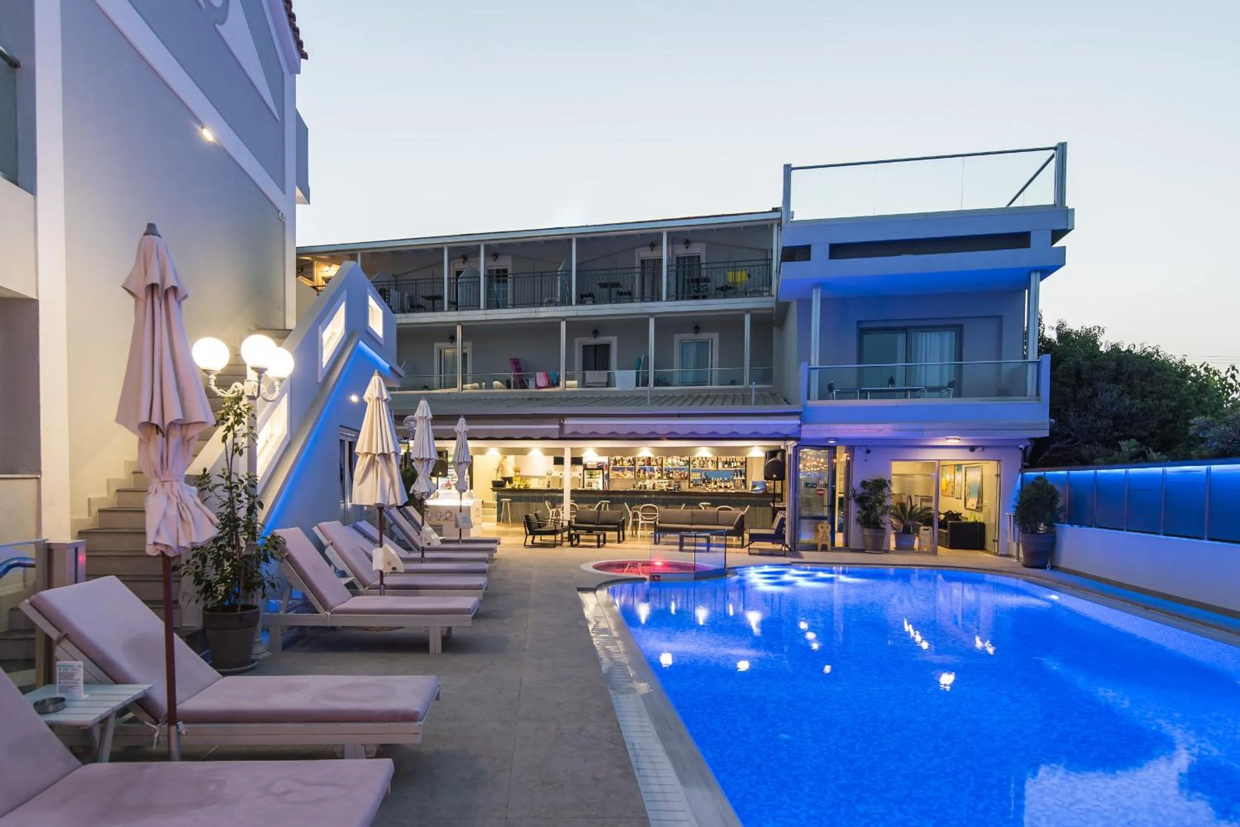 Property building in Denise Beach Hotel