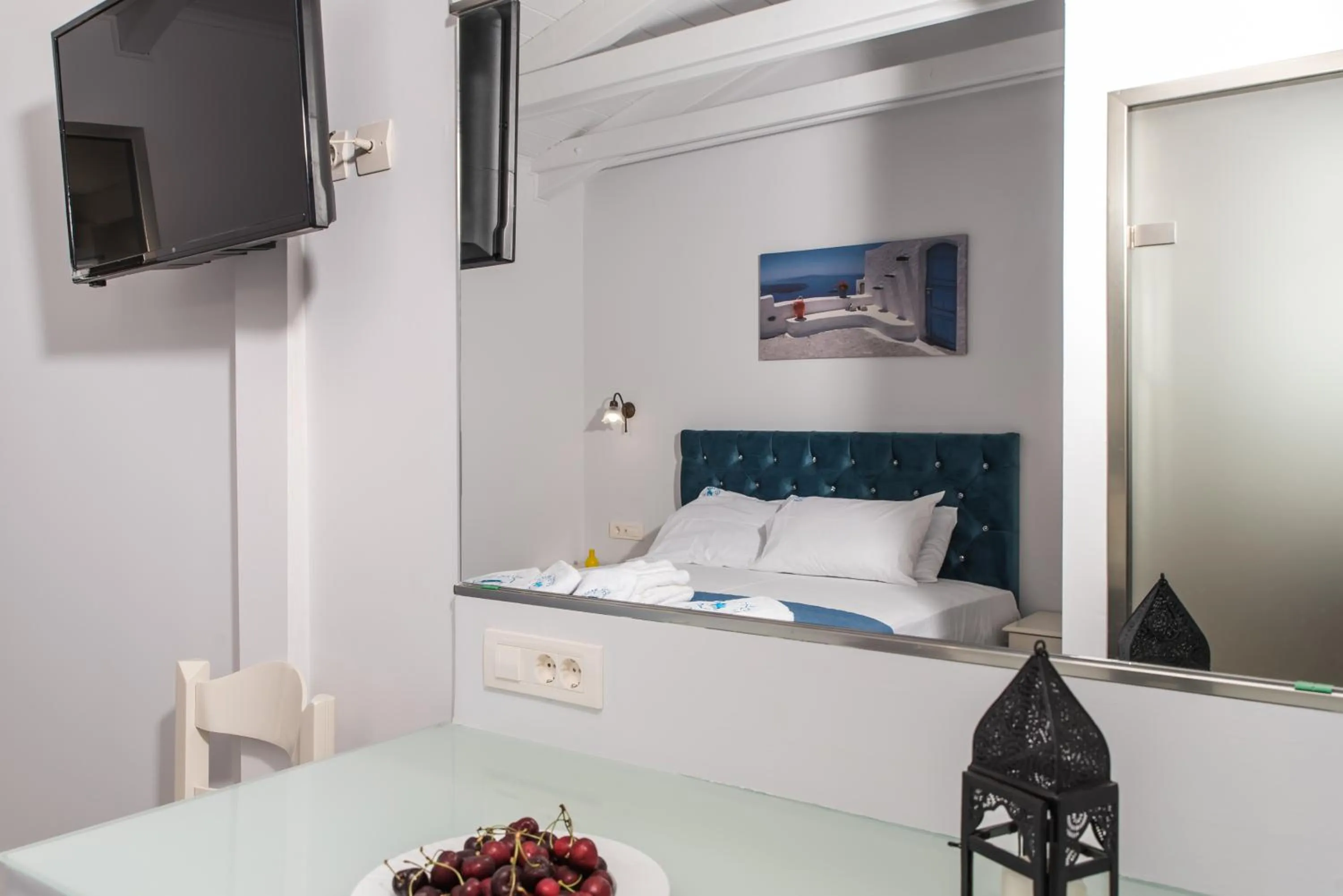 Bed in Denise Beach Hotel