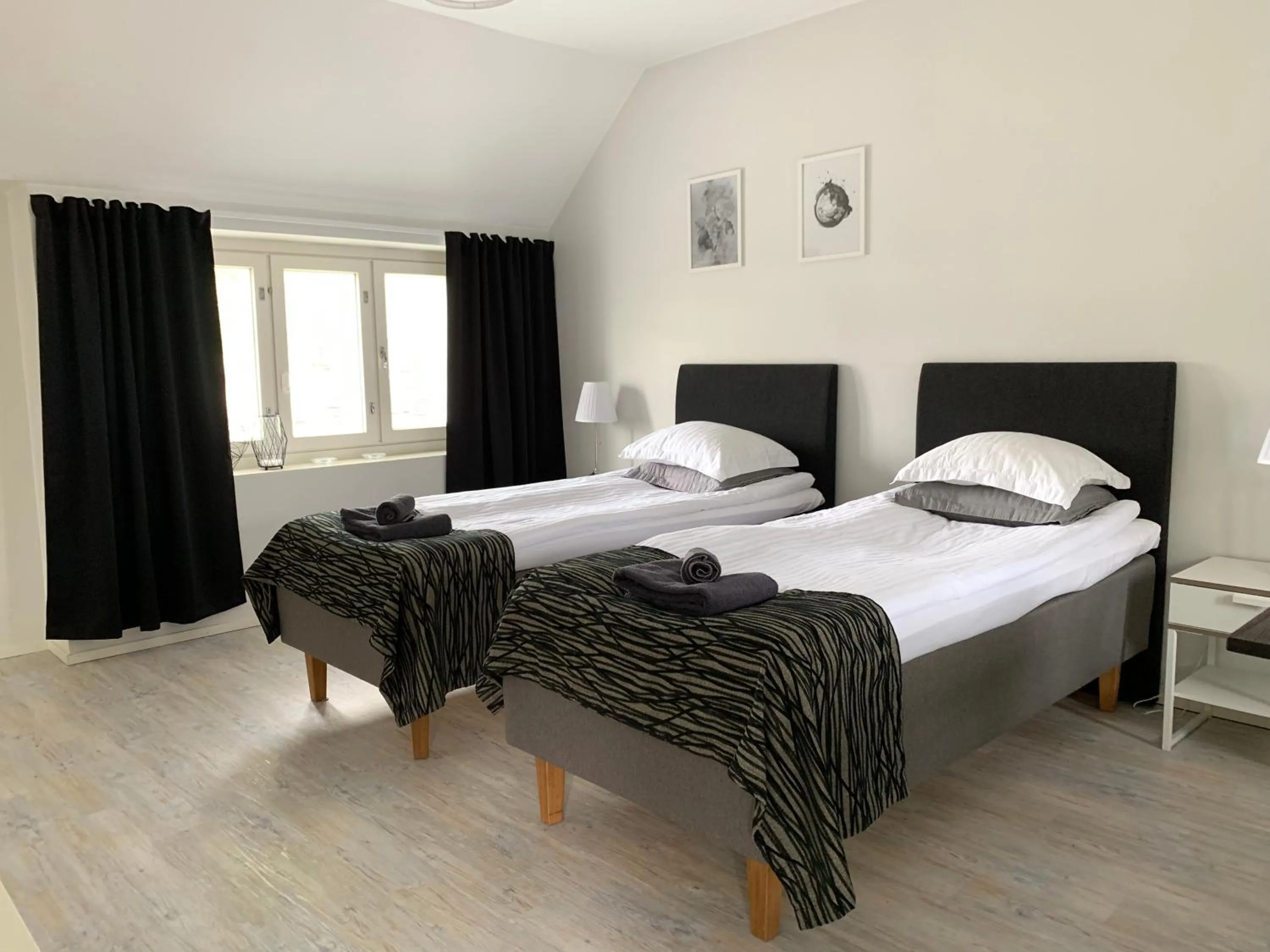 Bed in Green Door Apartments