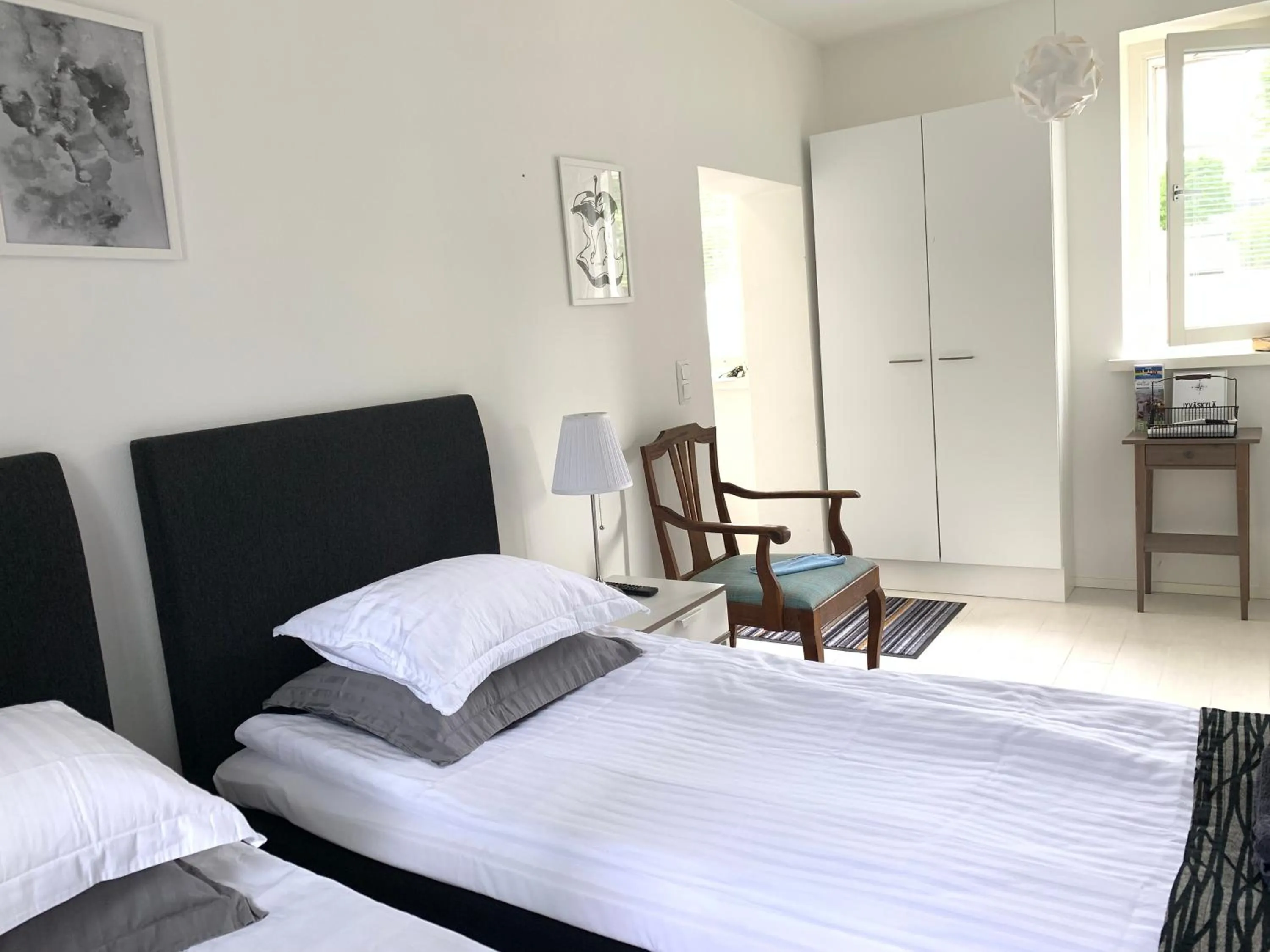 Bed in Green Door Apartments