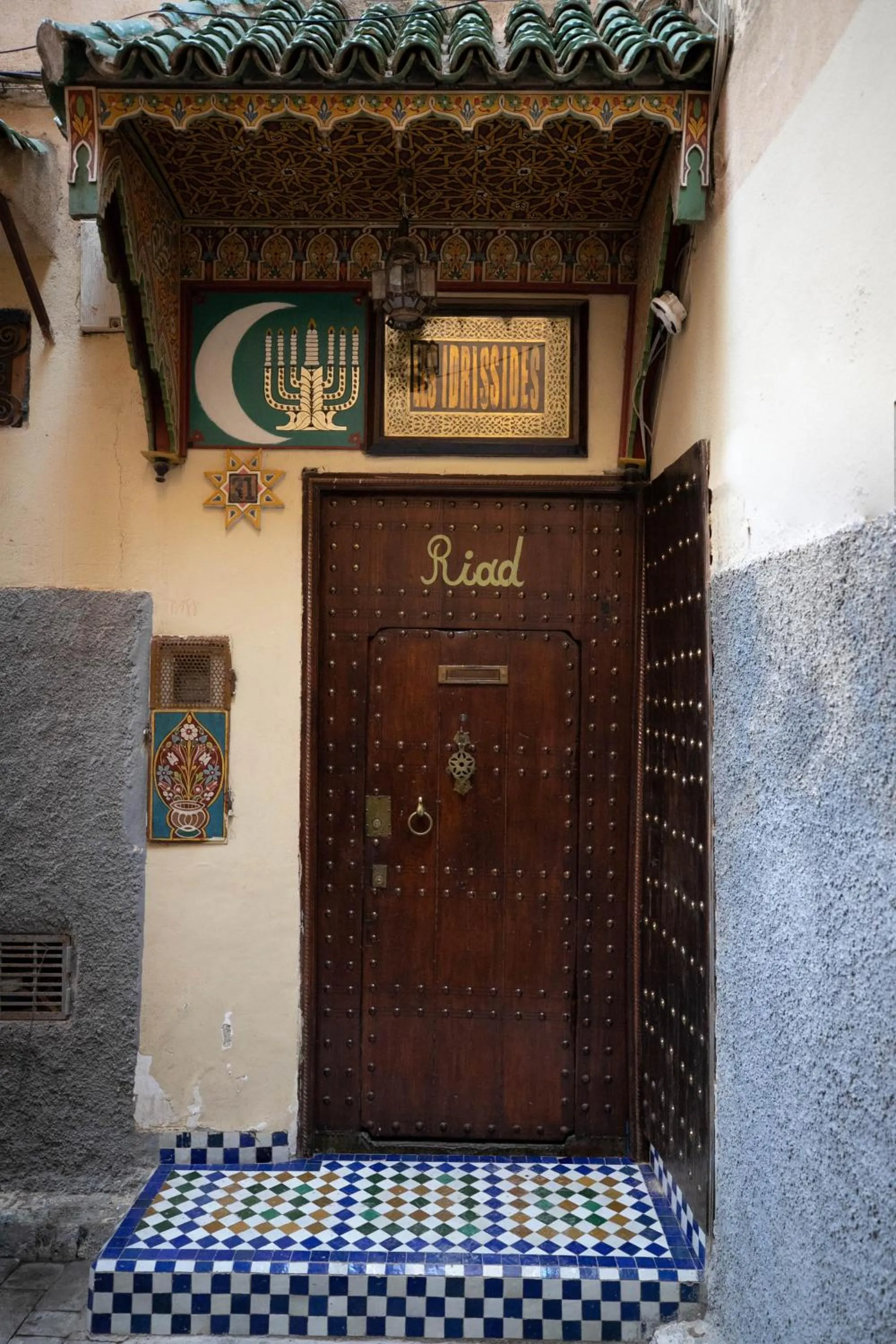 Facade/entrance in Riad Les Idrissides Chez LEA