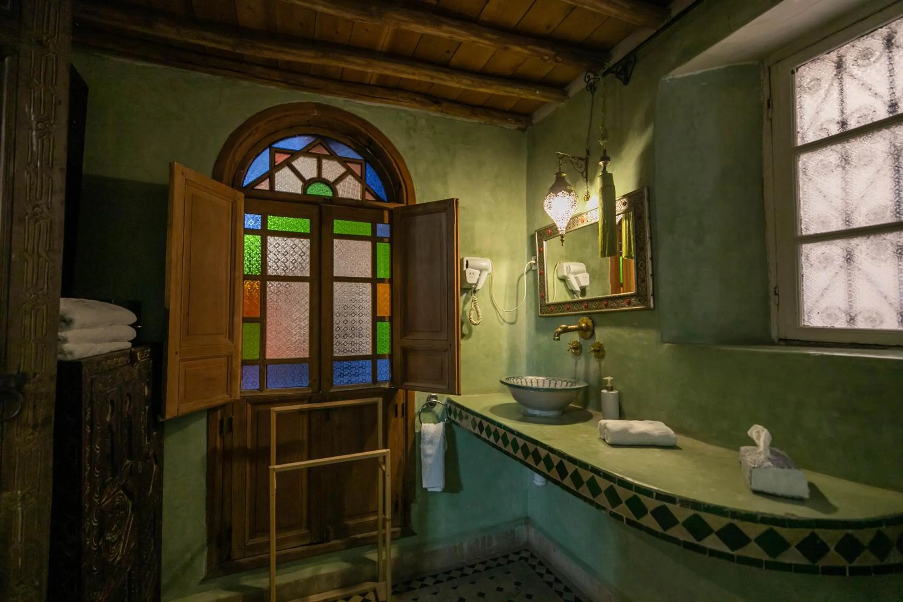 Bathroom in Riad Les Idrissides Chez LEA