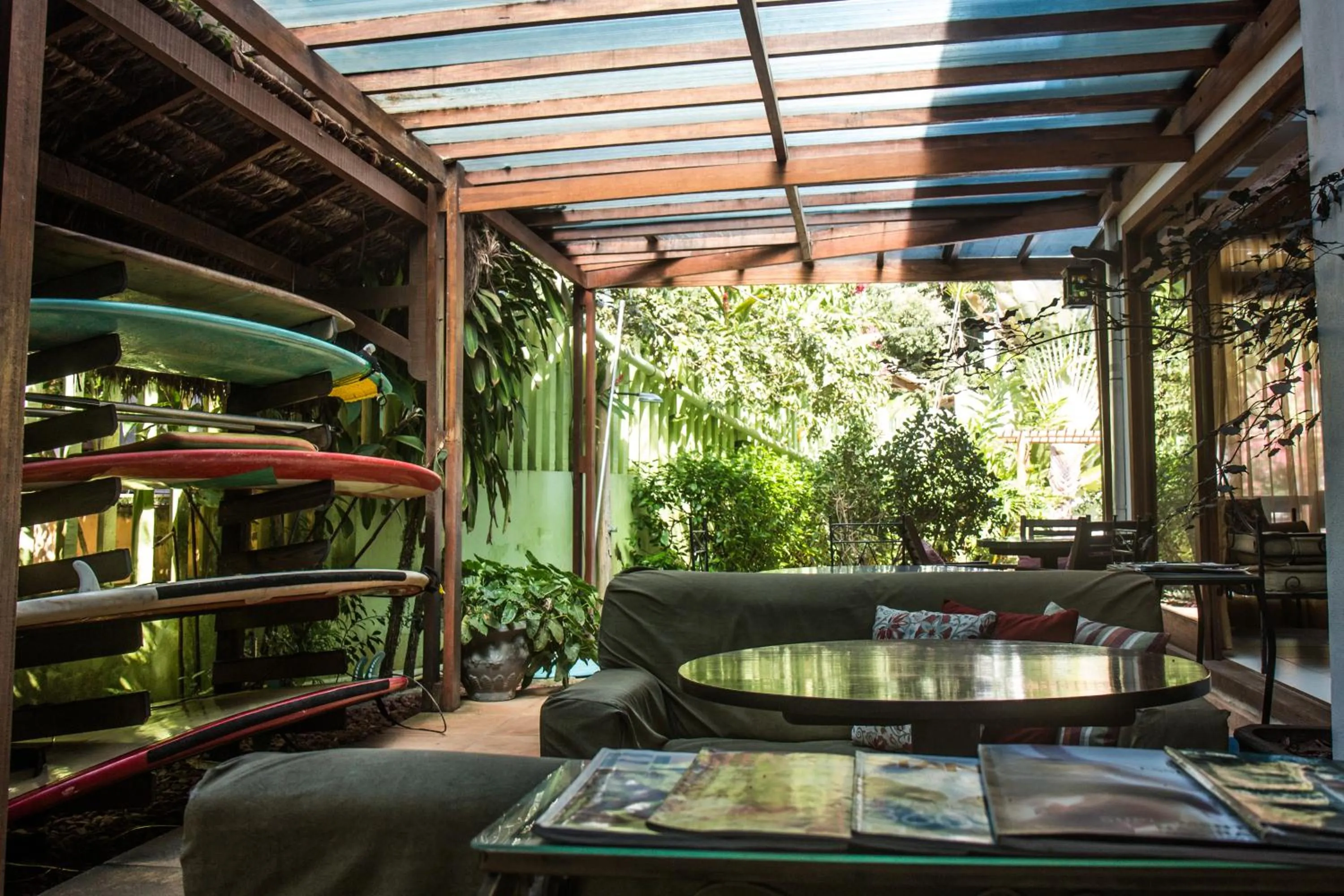 Lounge or bar in Porto dos Casais Guest House Itacaré