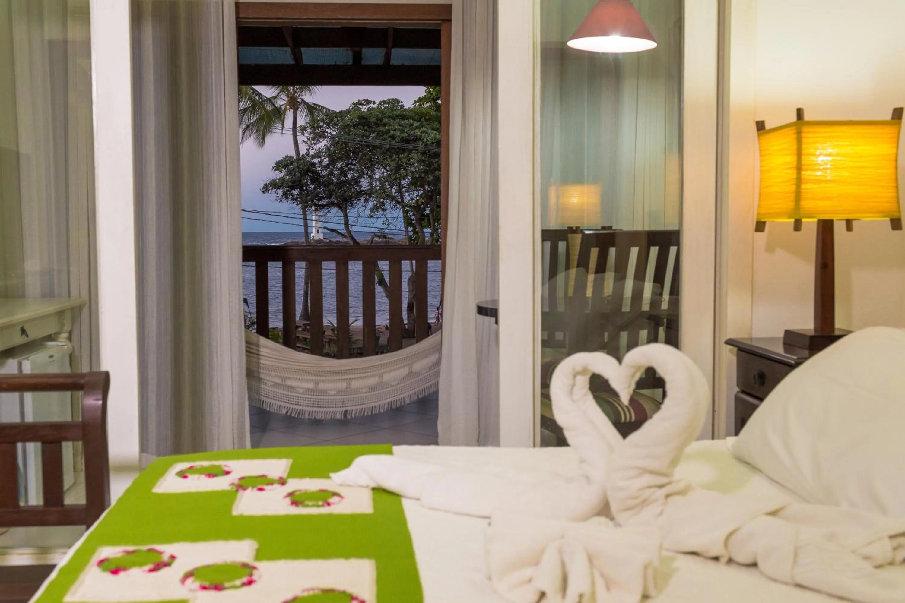 Sea view, Bed in Porto dos Casais Guest House Itacaré