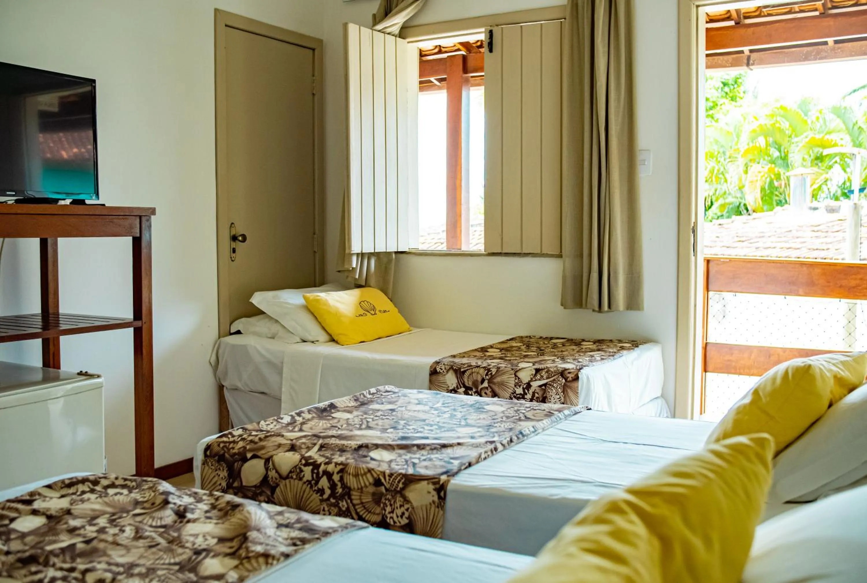 Bed in Pousada Portal da Concha