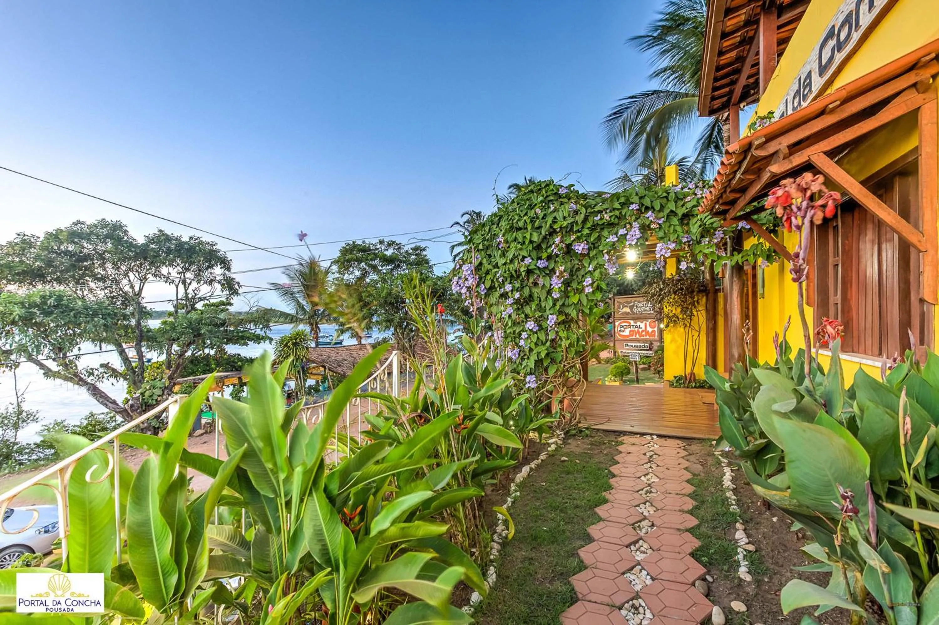 Garden in Pousada Portal da Concha