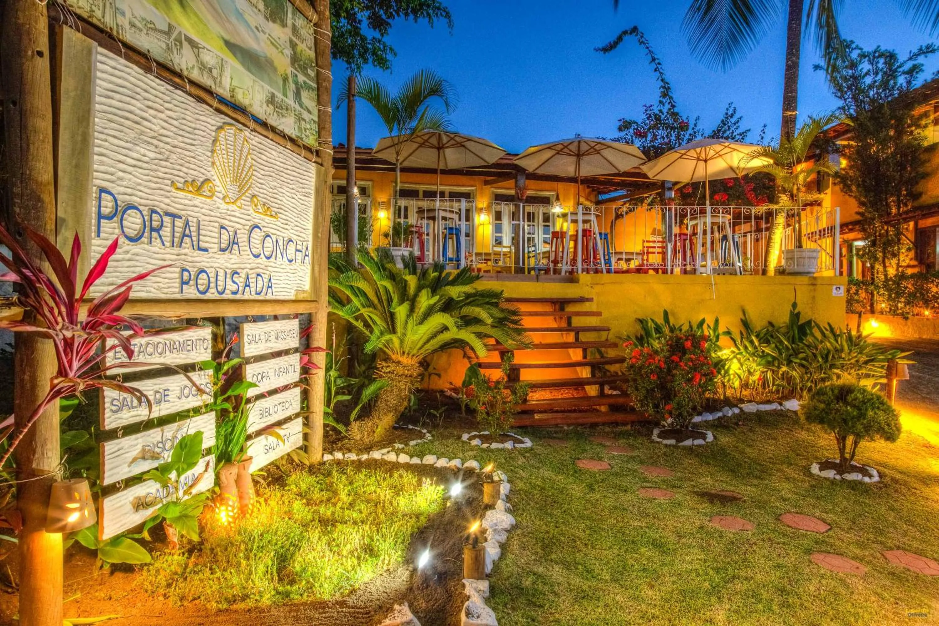 Living room in Pousada Portal da Concha