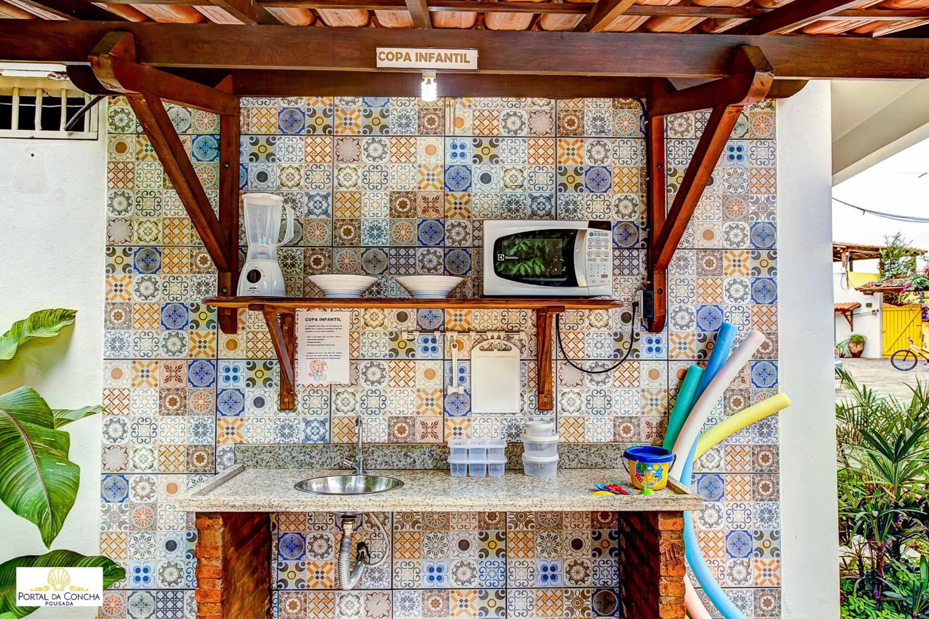 Children play ground in Pousada Portal da Concha