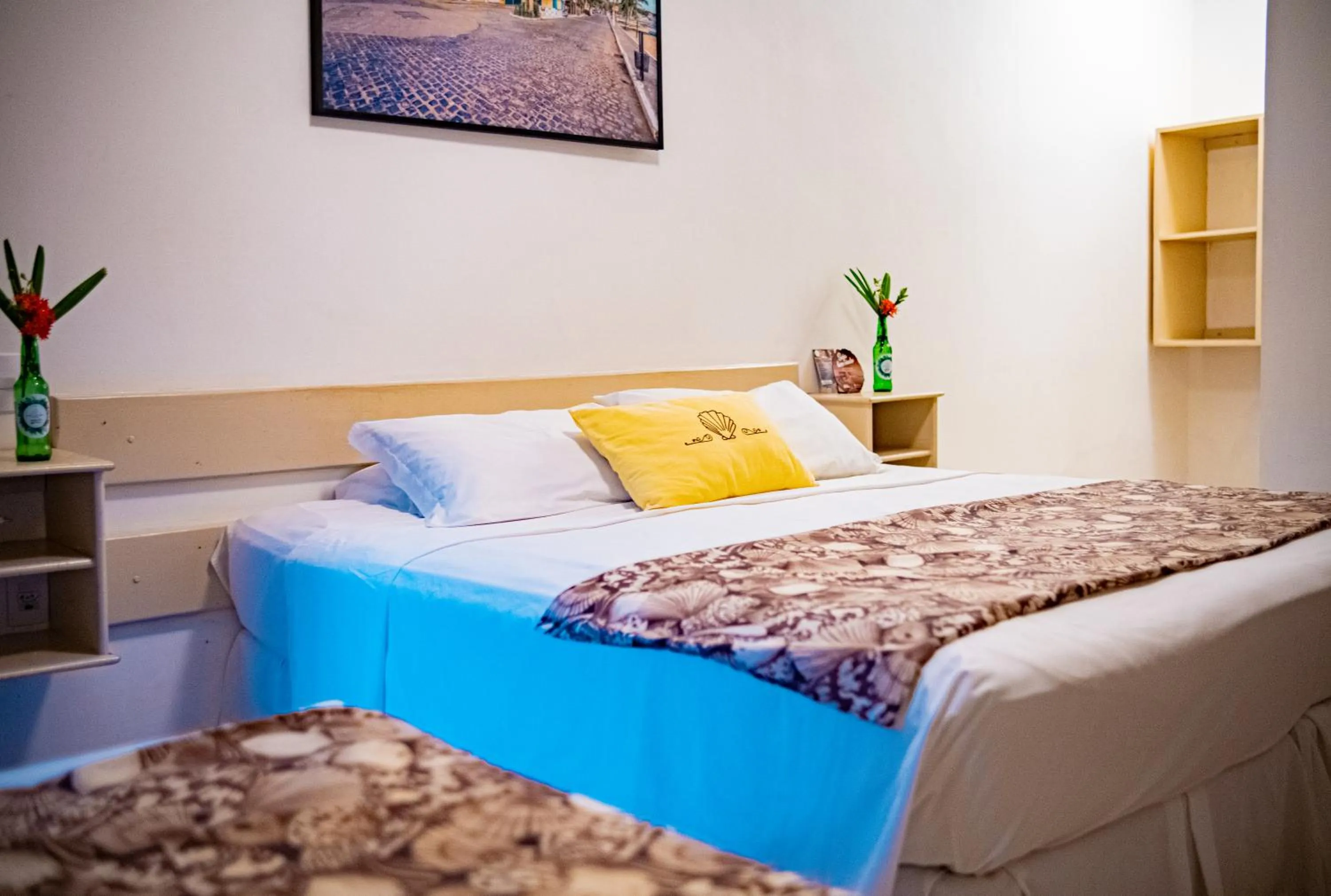 Bed in Pousada Portal da Concha