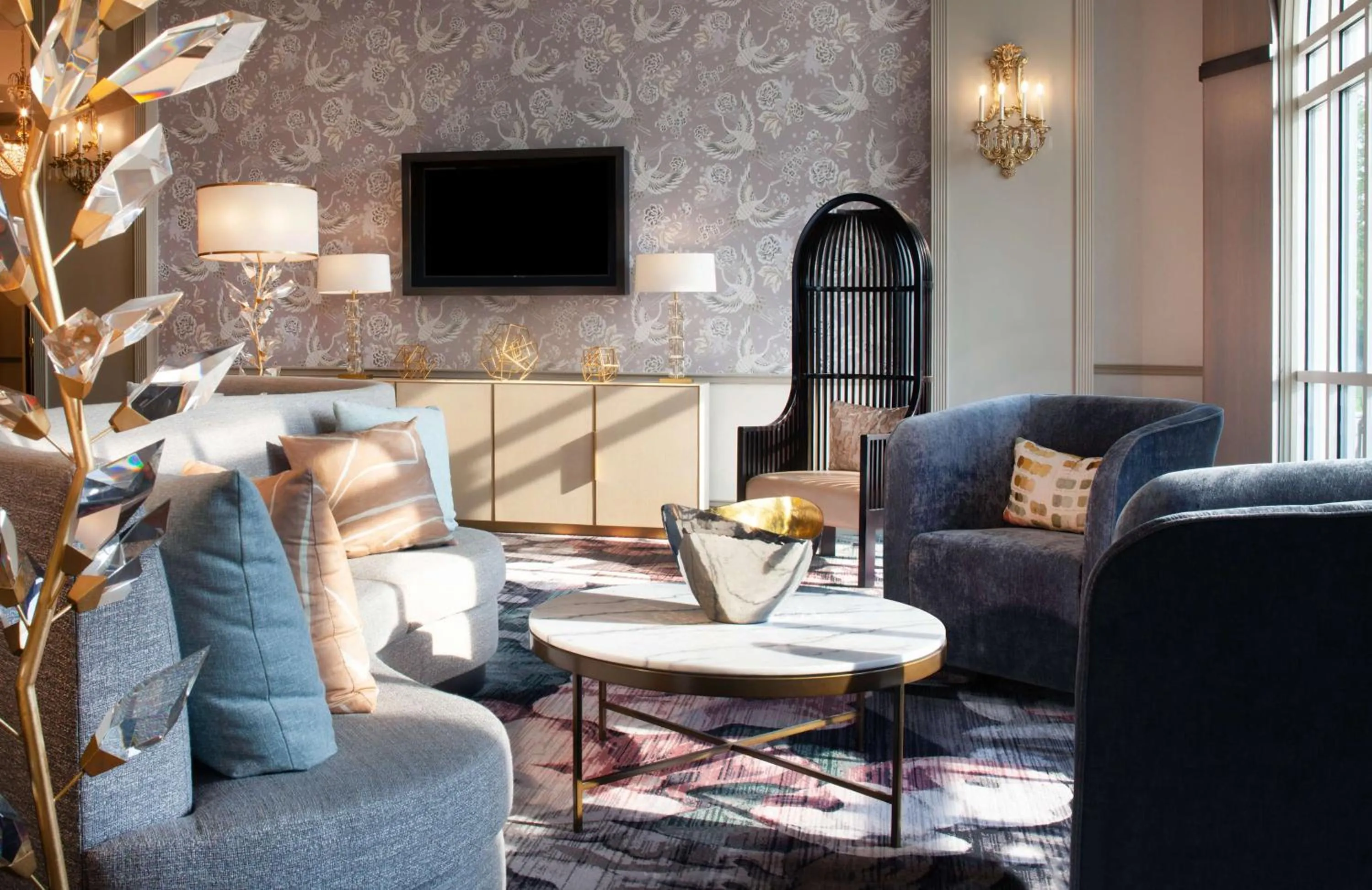 Lobby or reception in Hilton Atlanta/Marietta Hotel & Conference Center