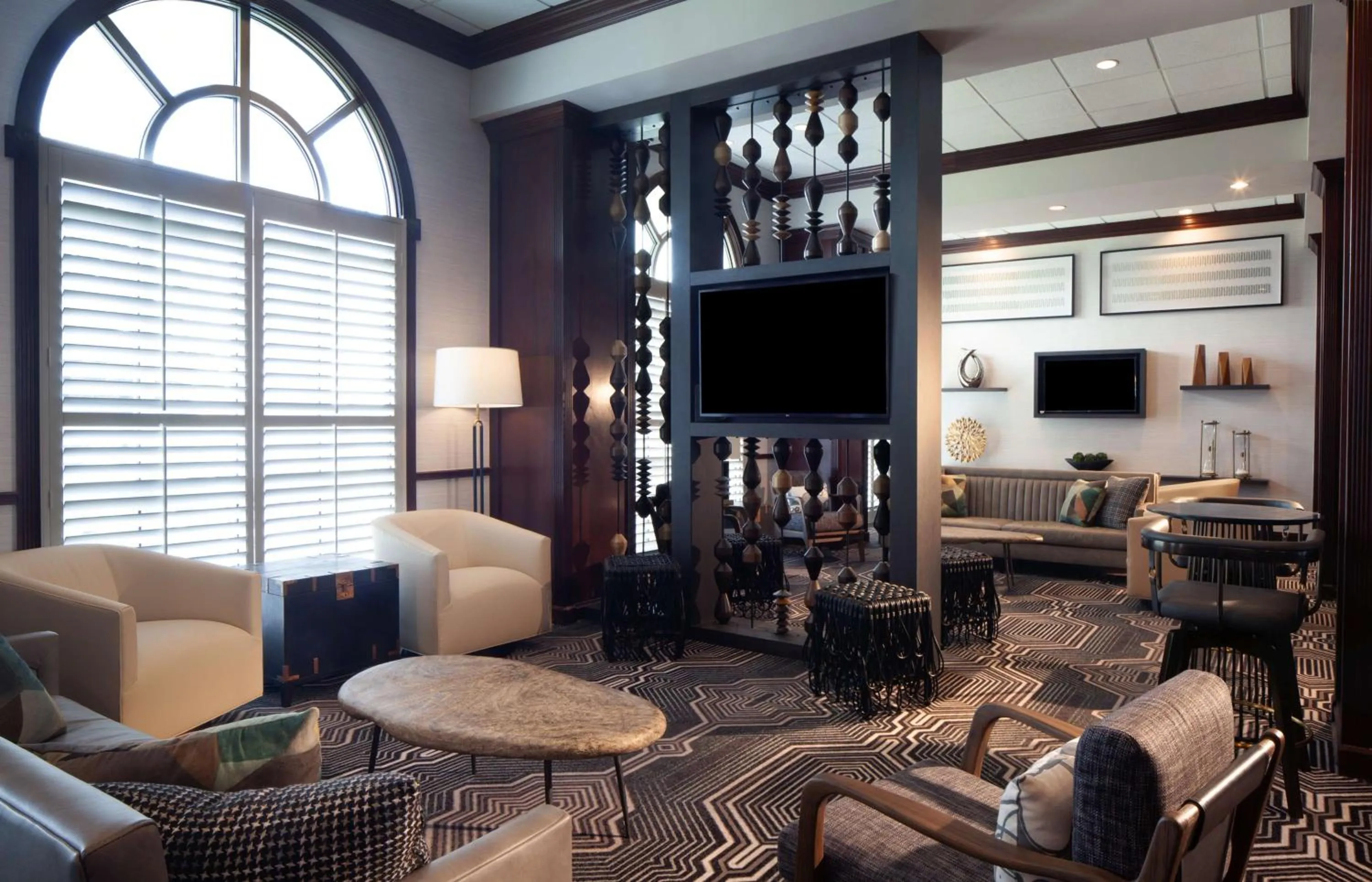 Lounge or bar in Hilton Atlanta/Marietta Hotel & Conference Center