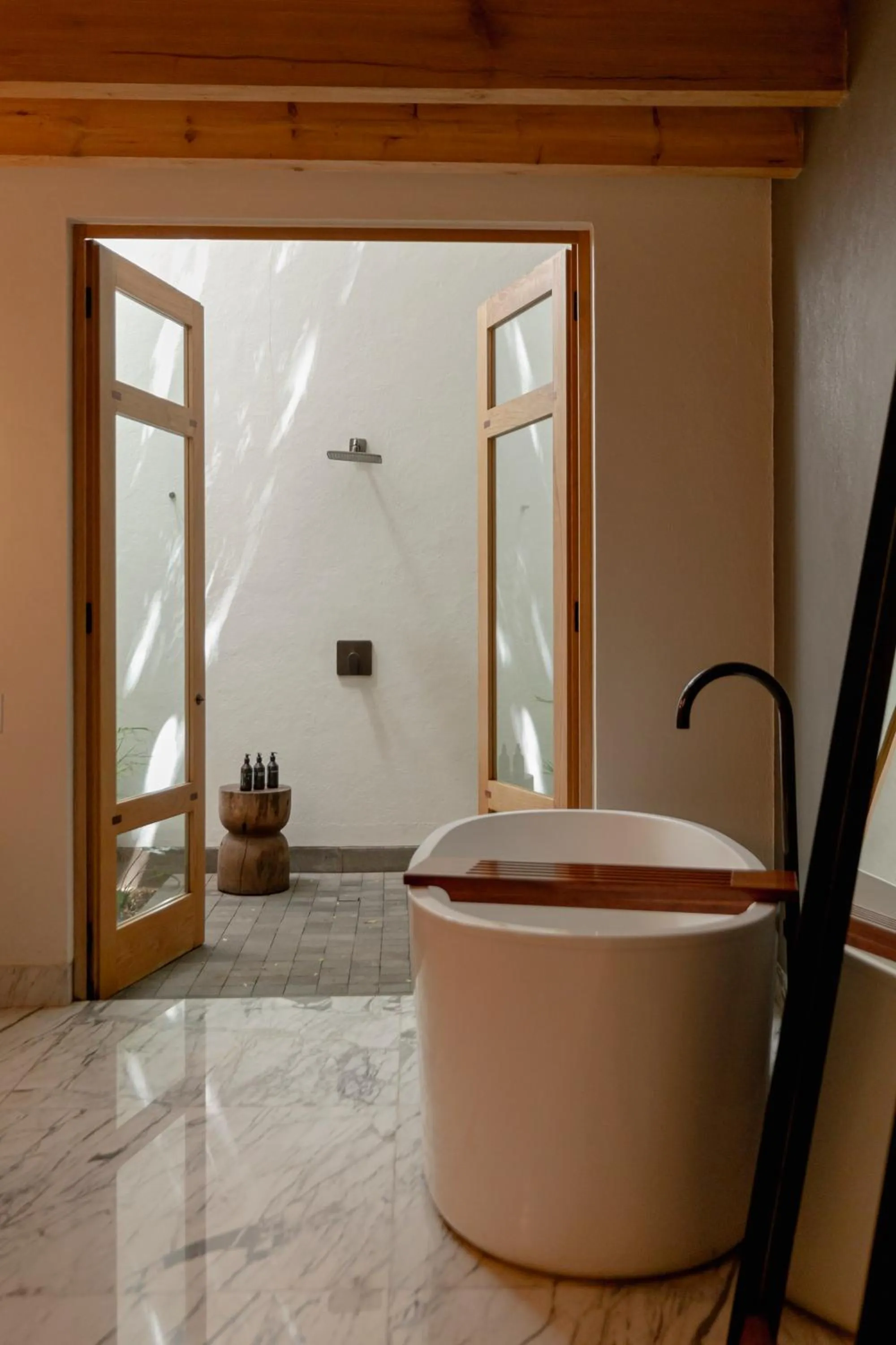 Shower in La Casa Rodavento