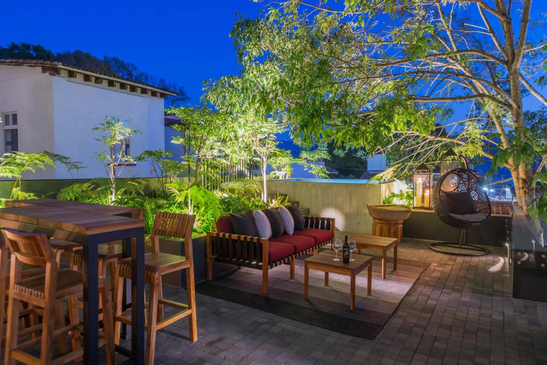 Hot Tub in La Casa Rodavento