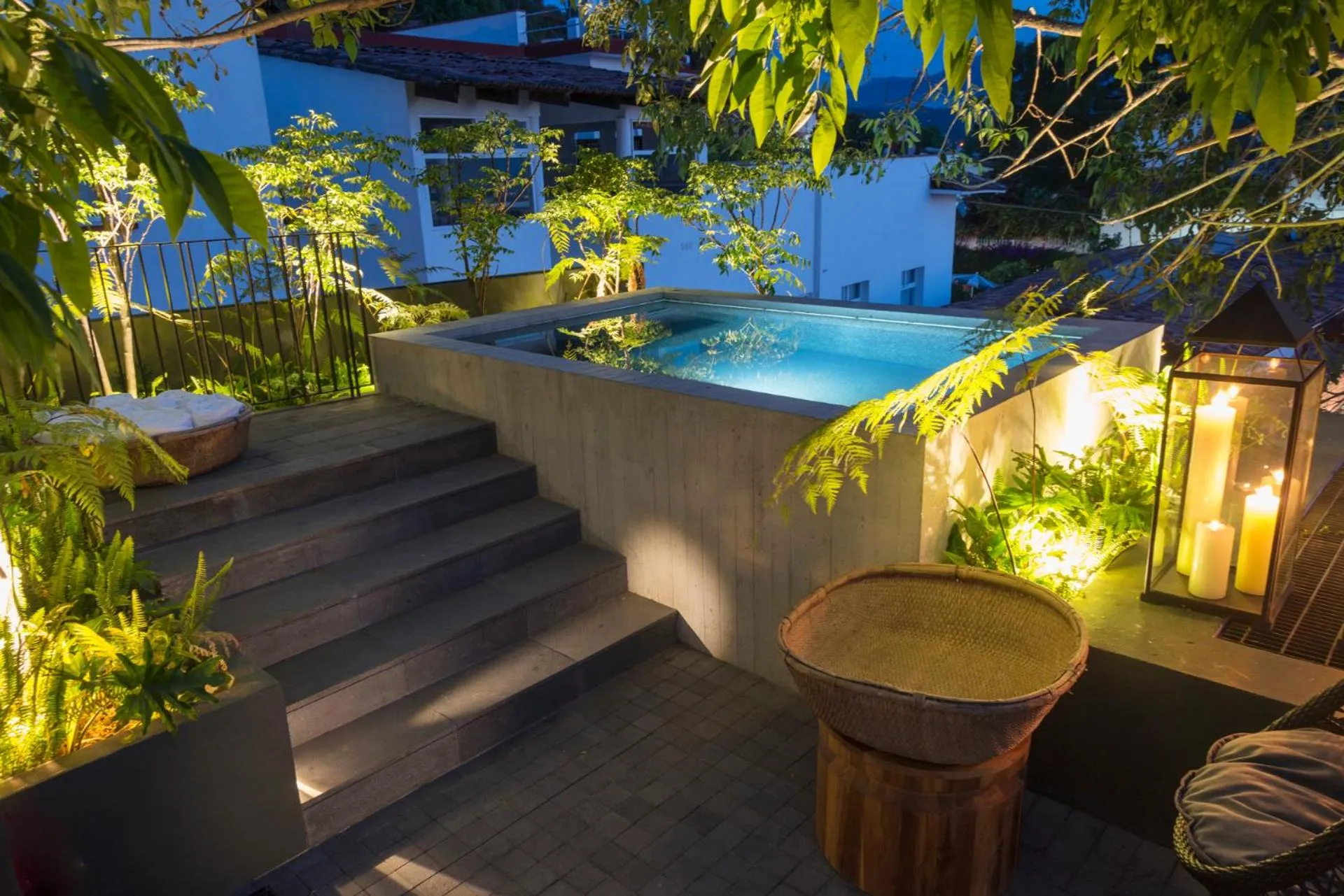 Hot Tub in La Casa Rodavento