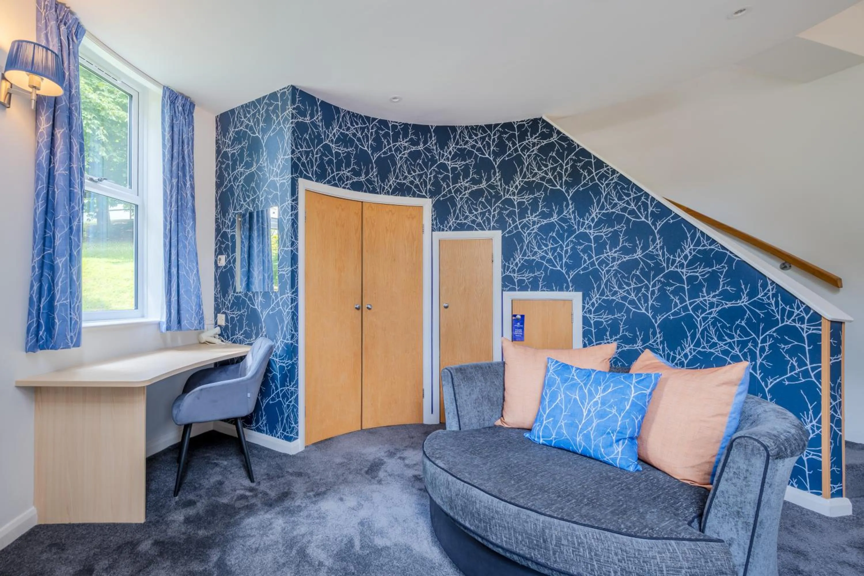 Living room in Wookey Hole Hotel