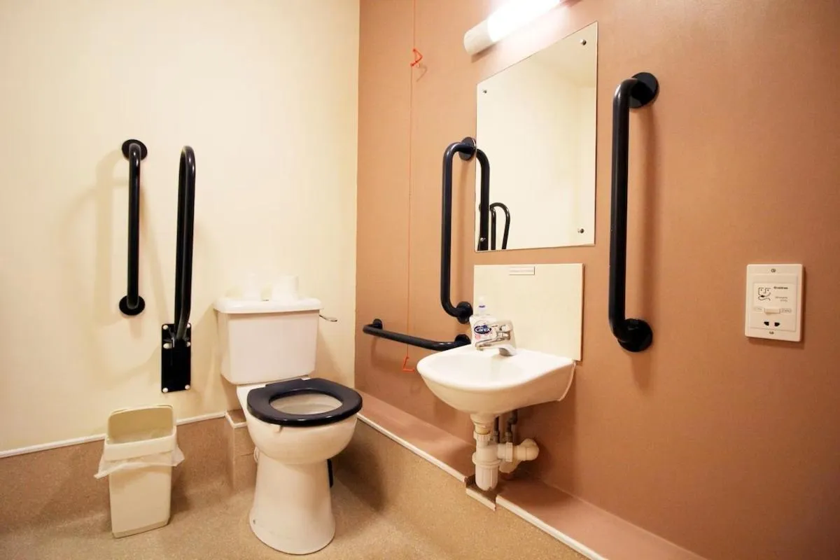 Bathroom in Wookey Hole Hotel