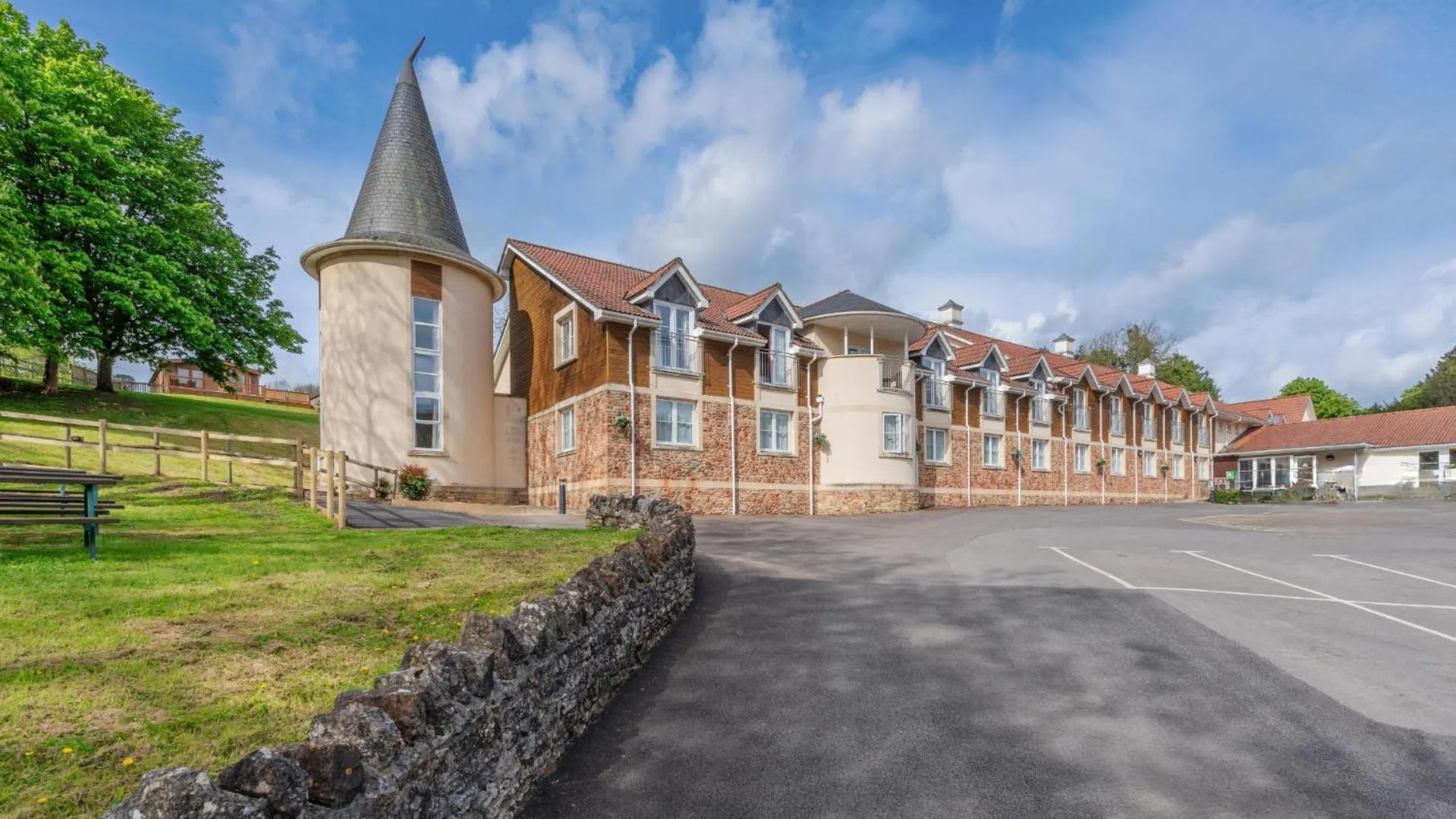 Property building in Wookey Hole Hotel