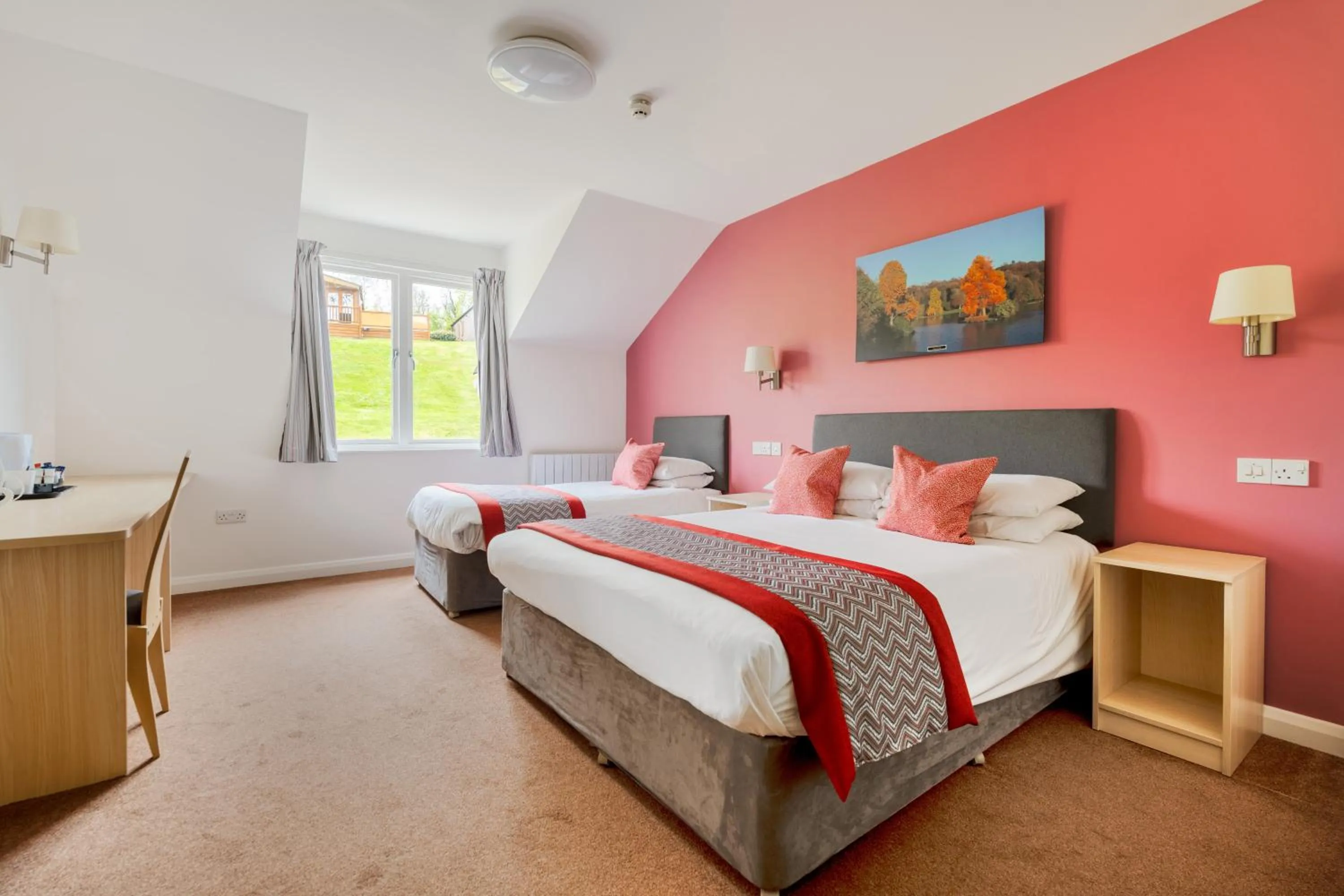 Bed in Wookey Hole Hotel