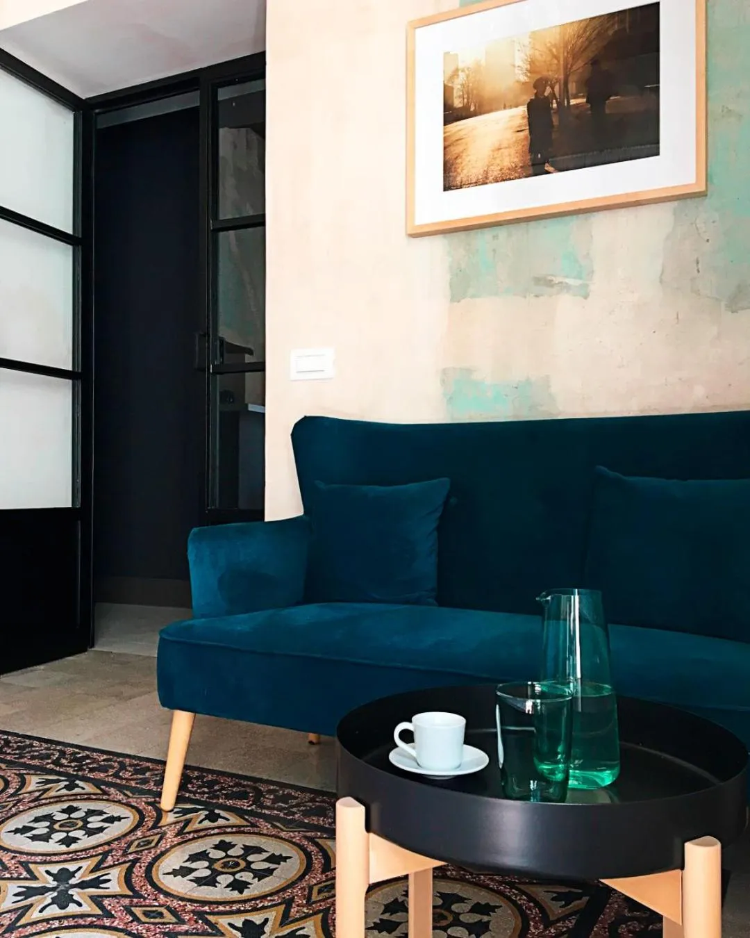 Communal lounge/ TV room in BB Casamatta