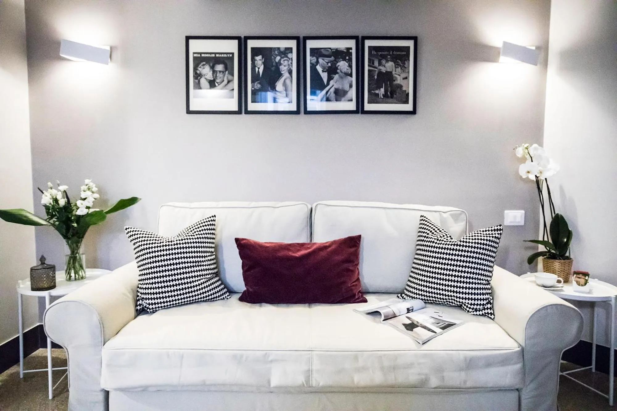 Living room in BB Casamatta