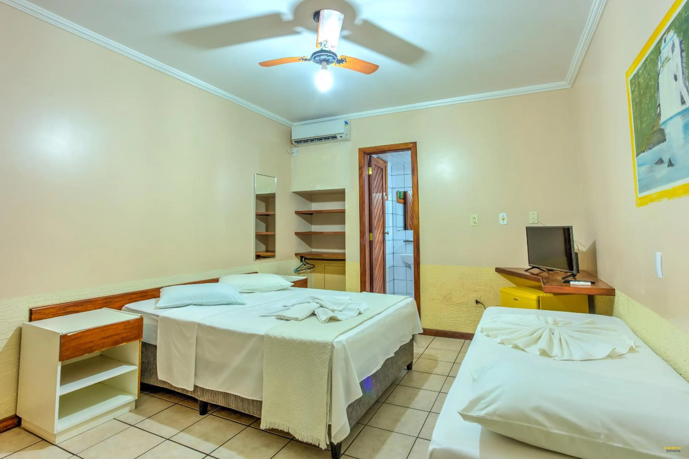 Bed in Pousada Raisis