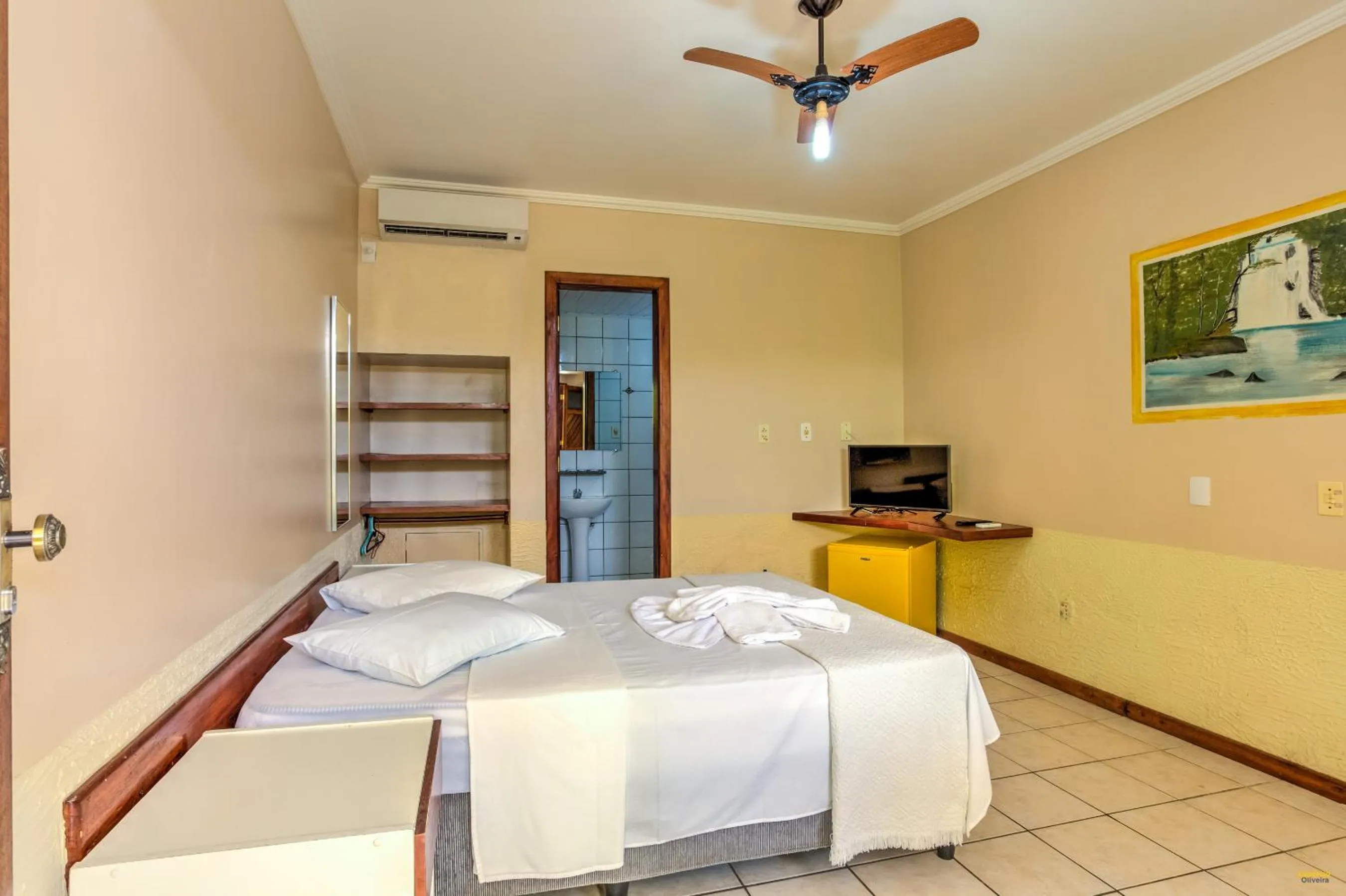 Bed in Pousada Raisis