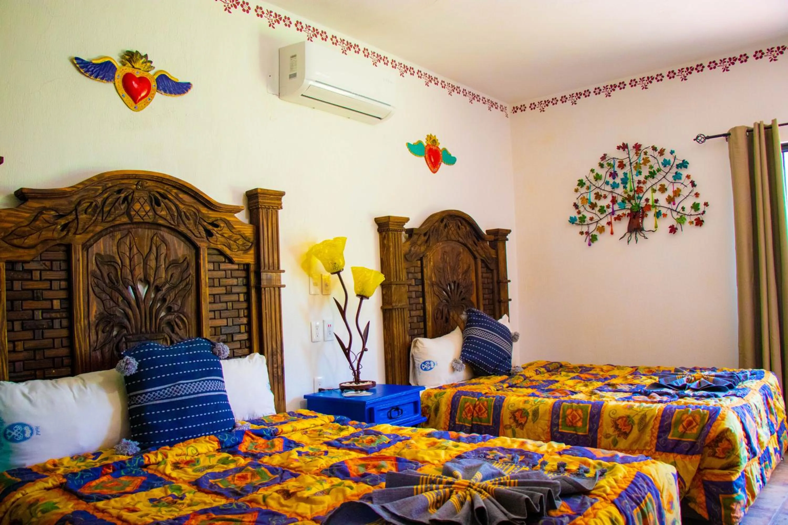 Bed in Posada las Margaritas