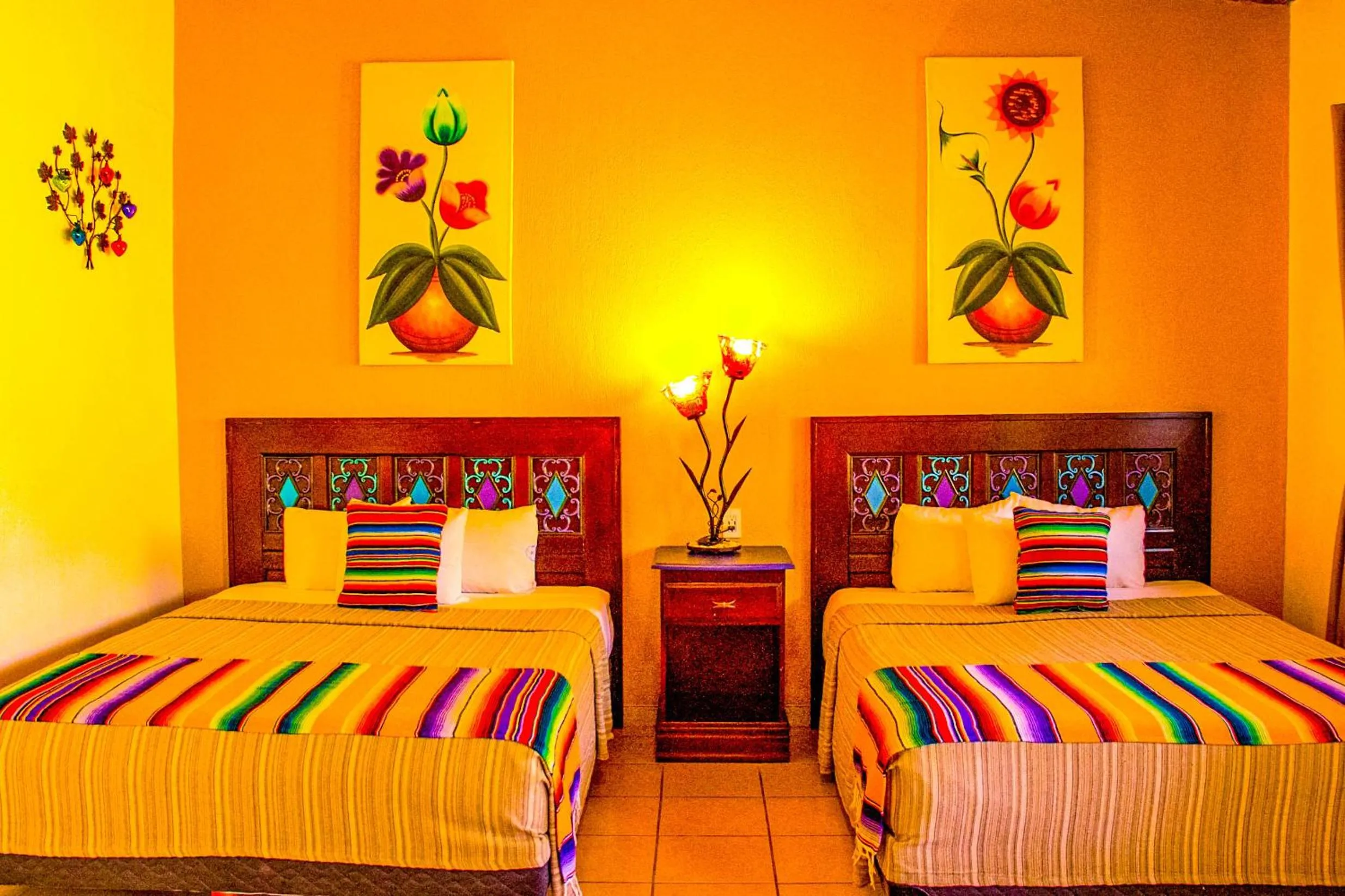 Bed in Posada las Margaritas