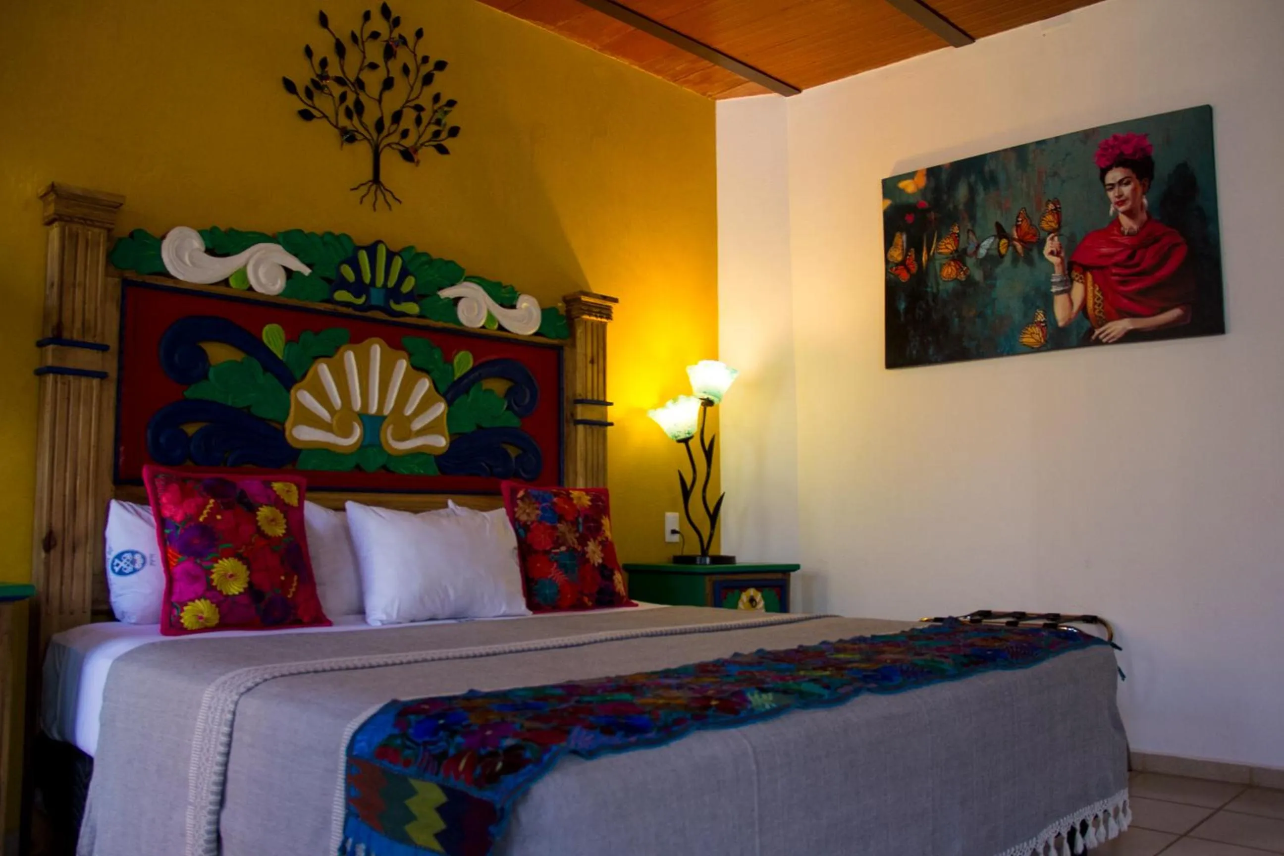 Bed in Posada las Margaritas
